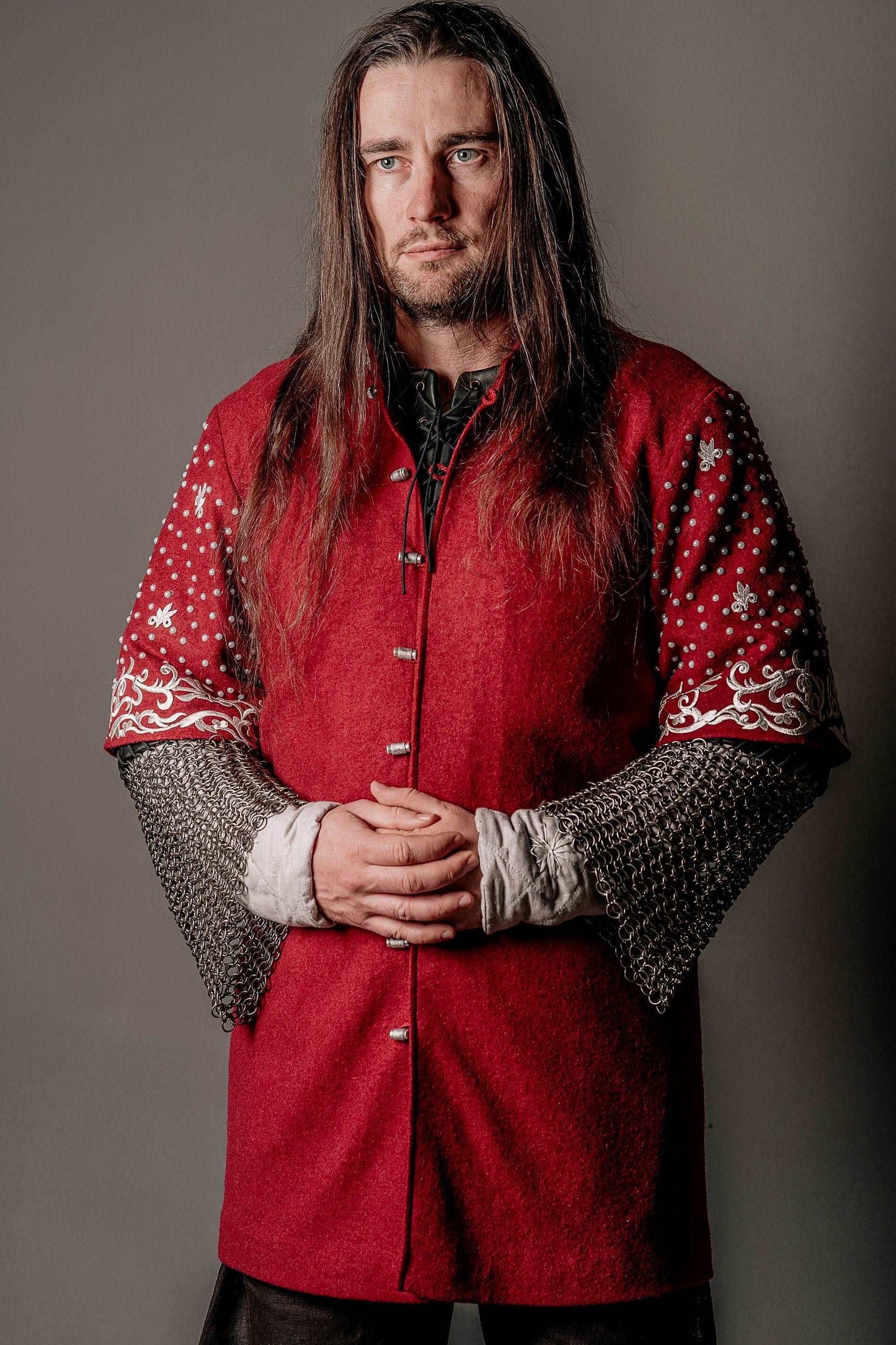 Boromir red wool tunic (Lord of the Rings) - SokolArmory