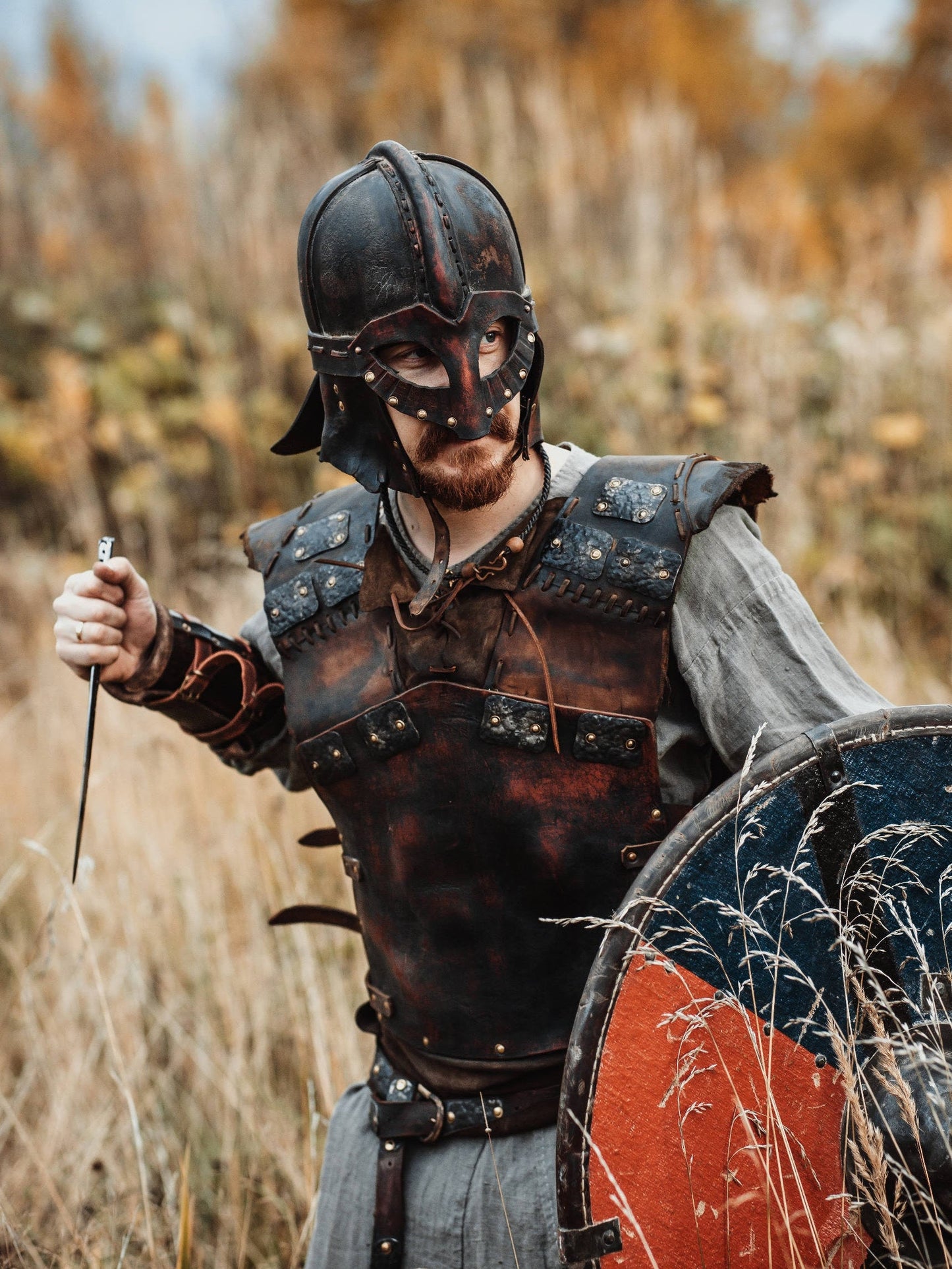 Viking Larp Leather Armor - SokolArmory