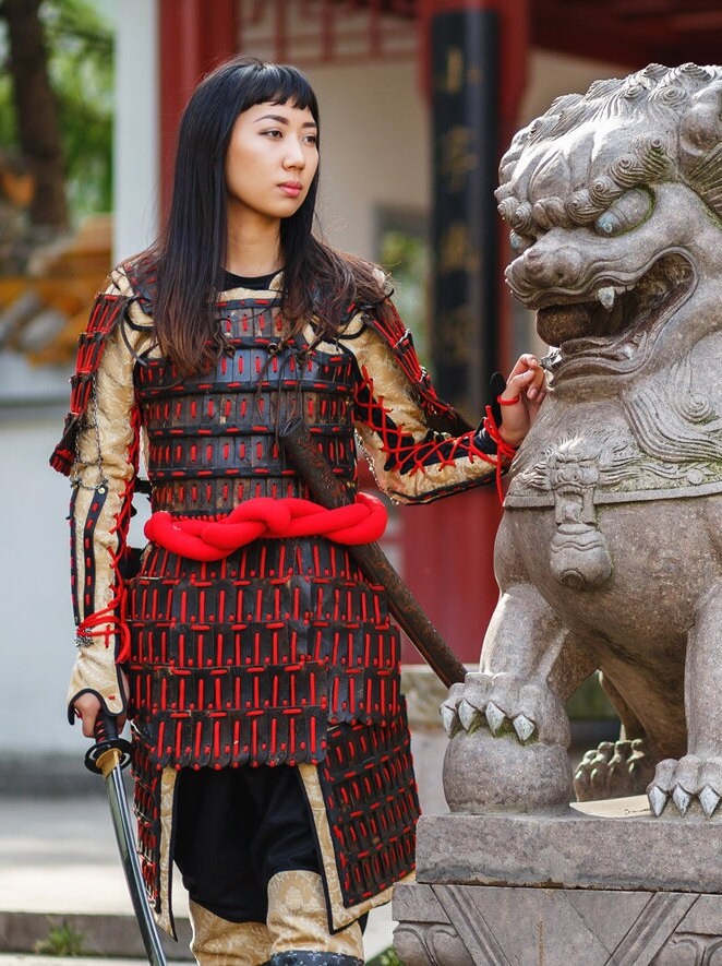 Japanese Samurai leather armor - SokolArmory