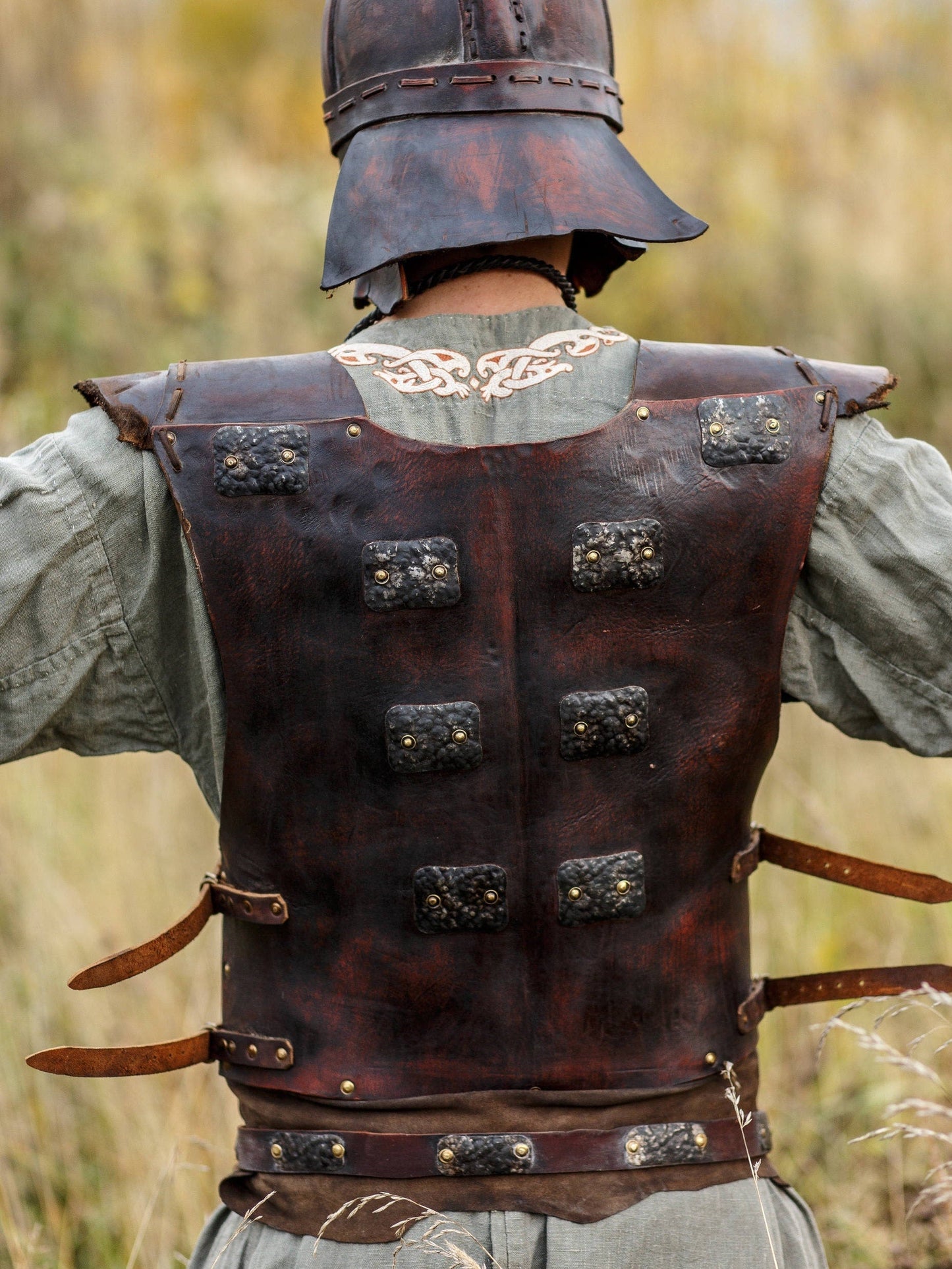 Viking Larp Leather Armor - SokolArmory