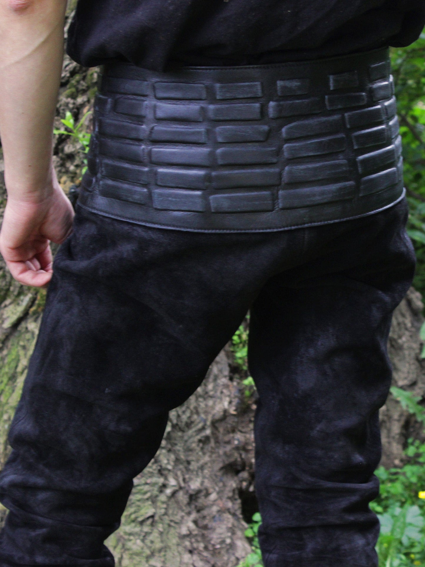 Viking leather trousers - SokolArmory