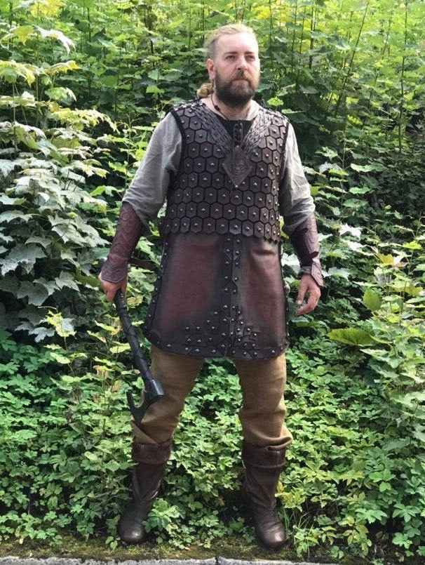Lamellar leather armor "Bear" - SokolArmory