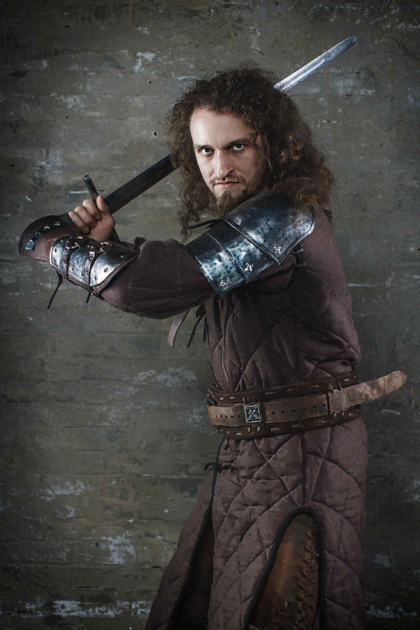 Knight steel arm armor - SokolArmory