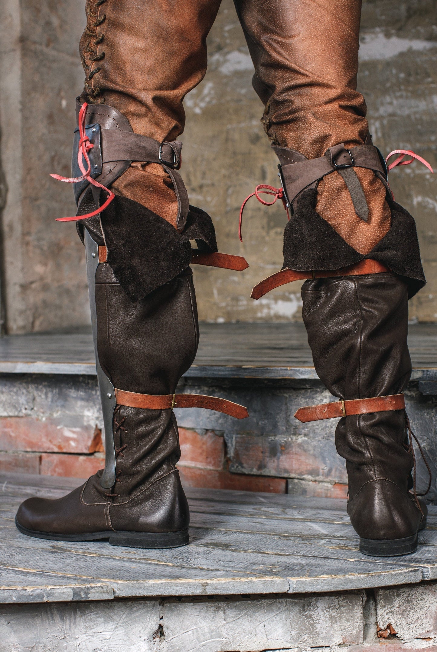 Knight steel kneepads - SokolArmory