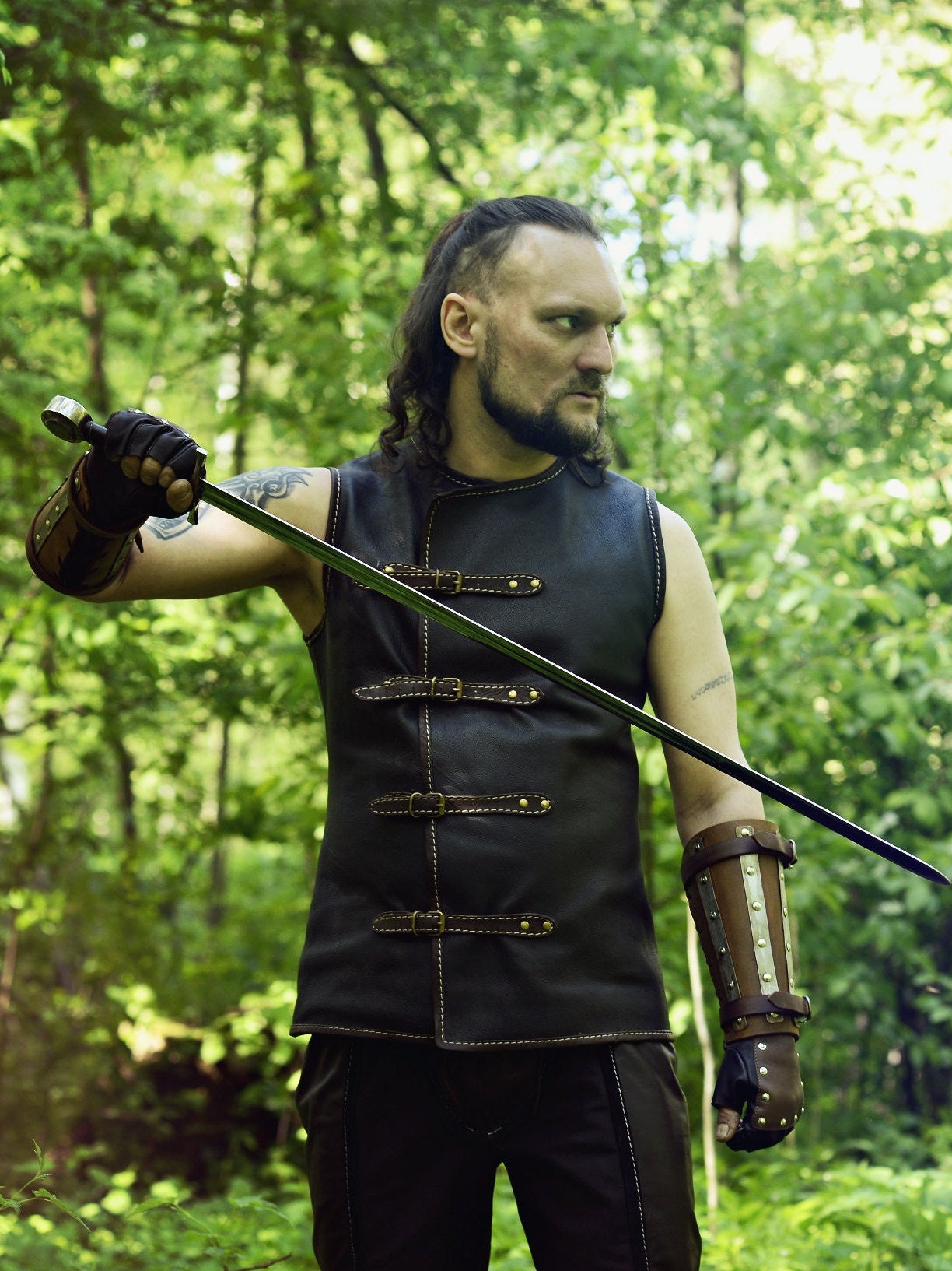 Witcher Geralt of Rivia Cat School vest - SokolArmory