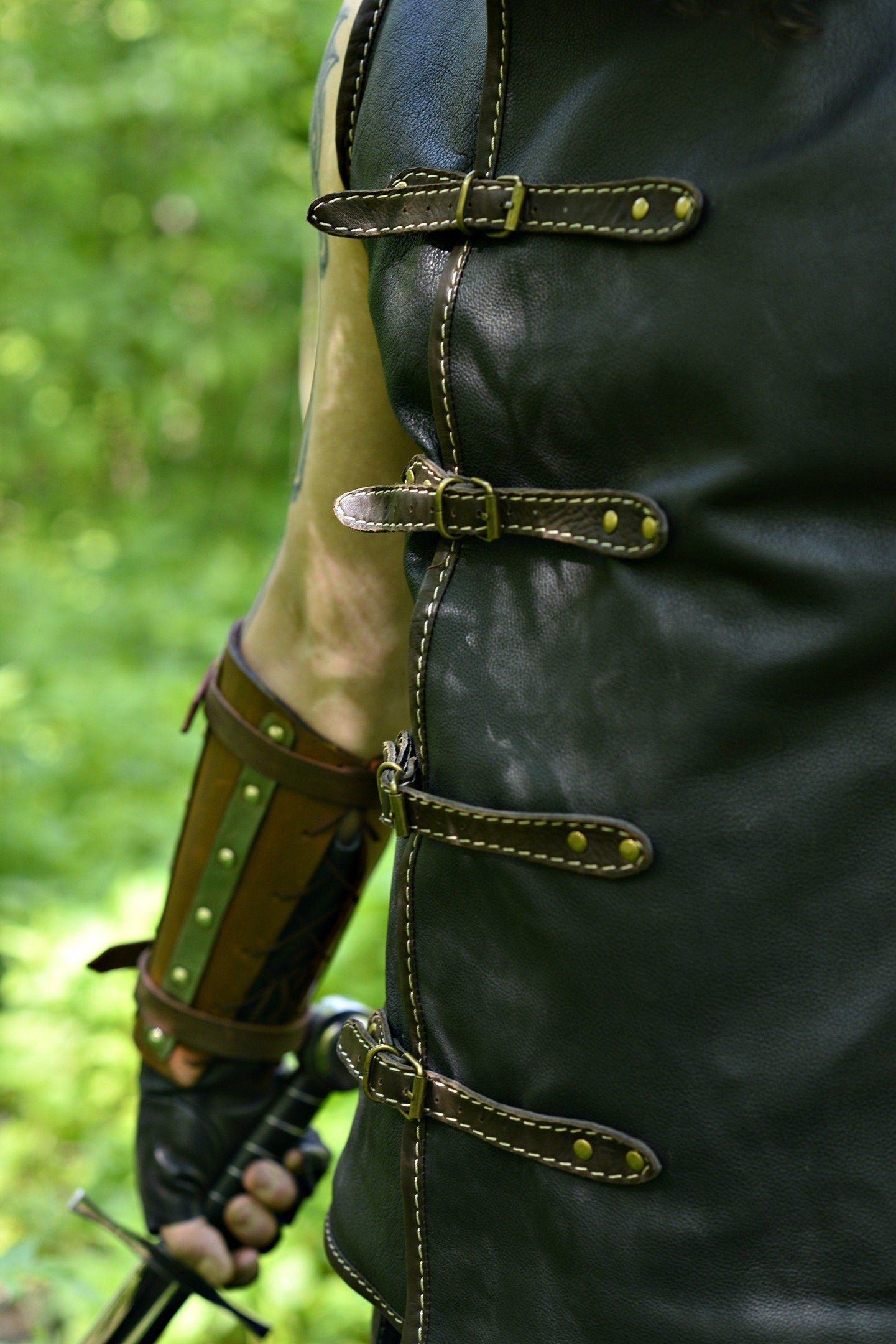 Witcher Geralt of Rivia Cat School vest - SokolArmory