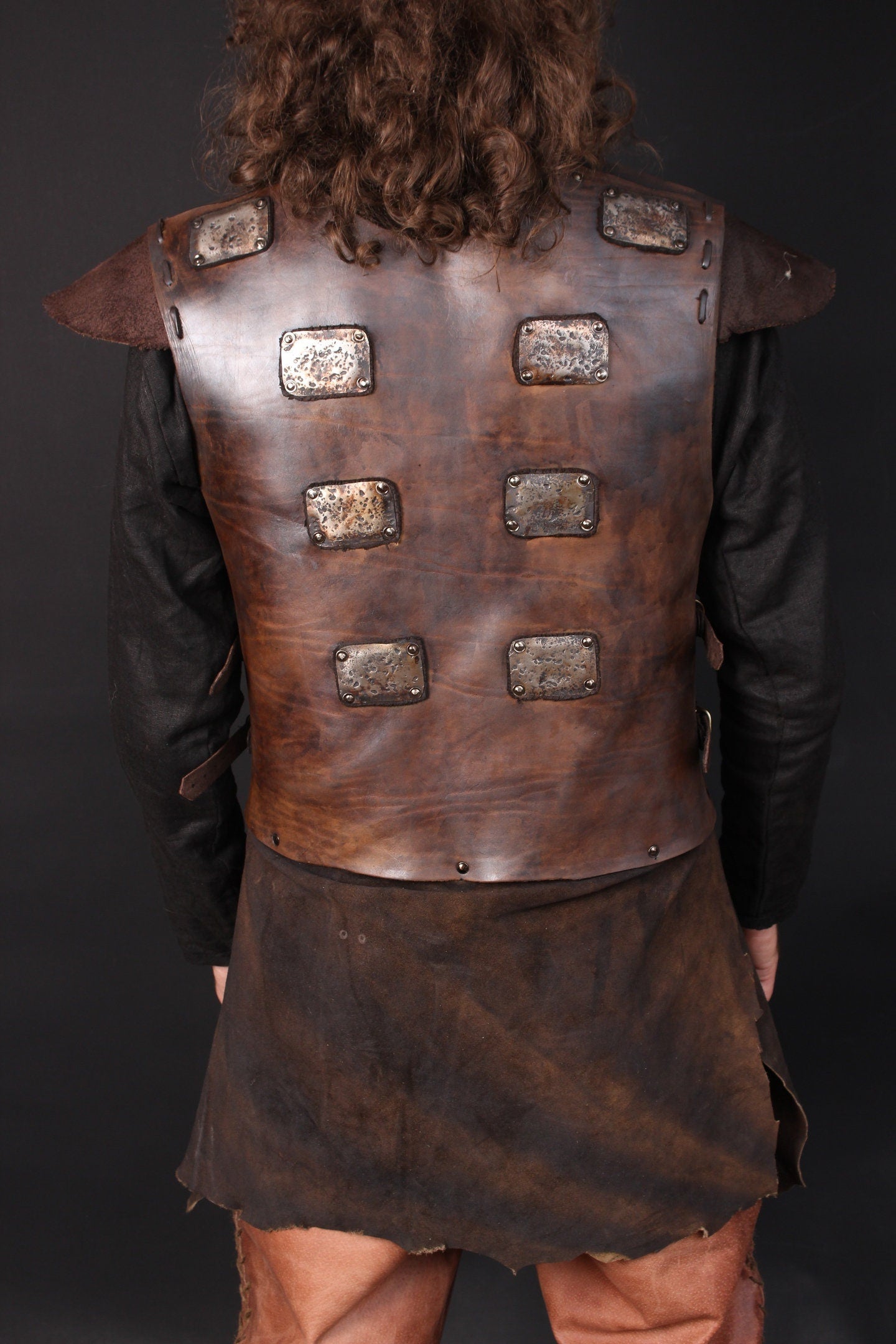 Viking larp leather armor - SokolArmory