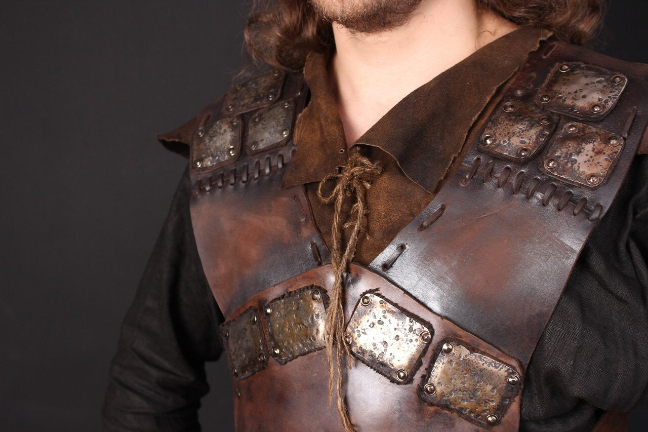 Viking larp leather armor - SokolArmory