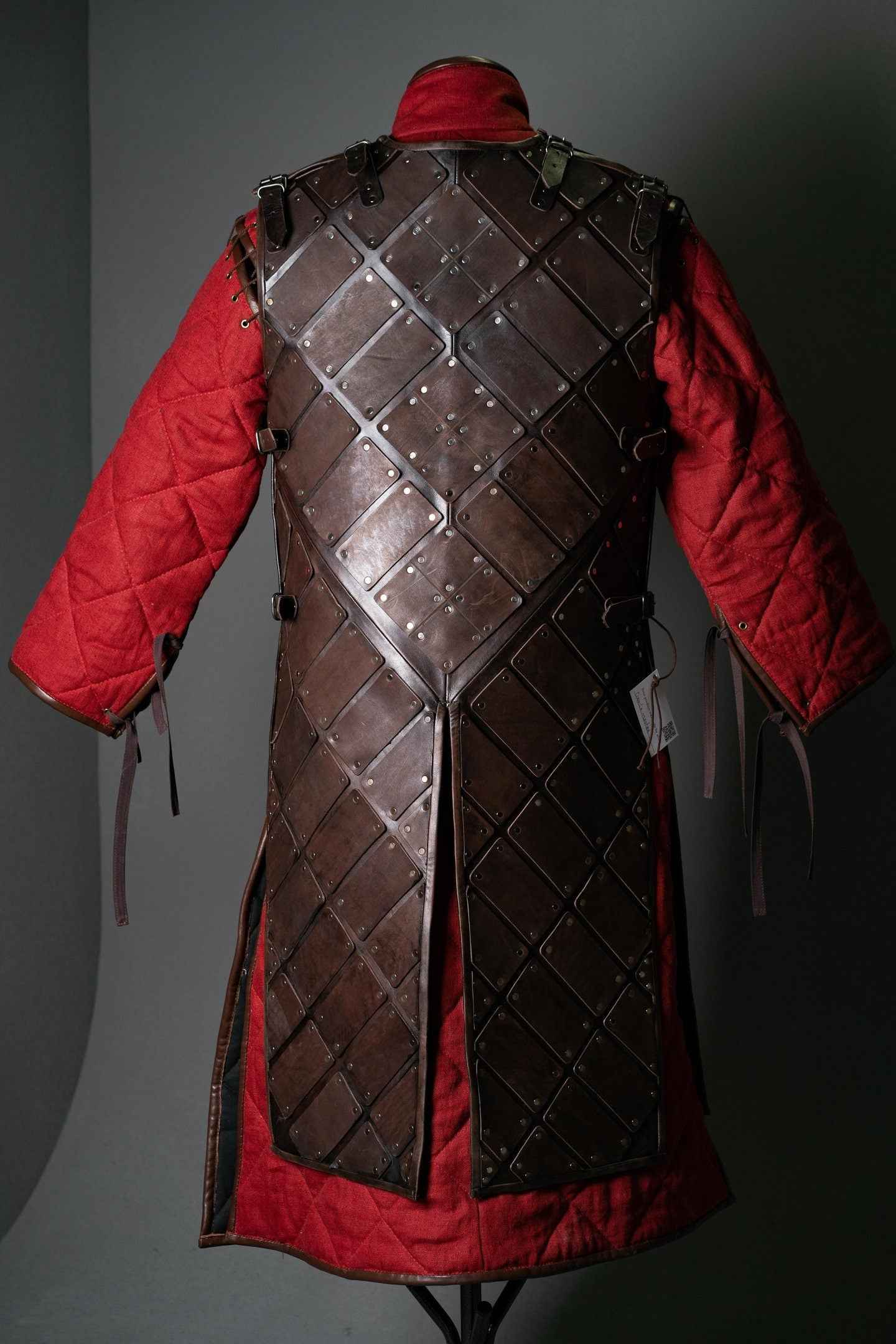 Larp leather brigandine - SokolArmory