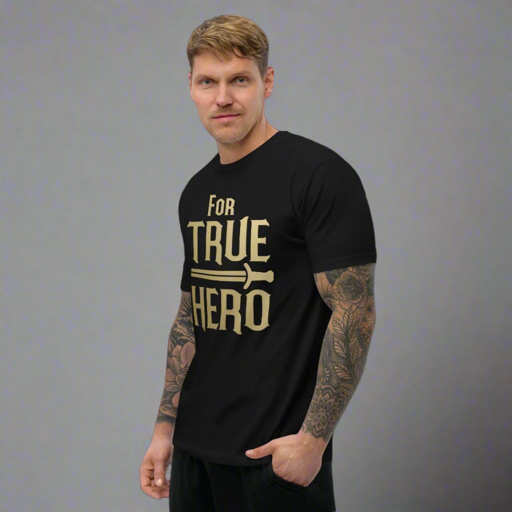 Short Sleeve T-shirt For True Hero #1 - SokolArmory
