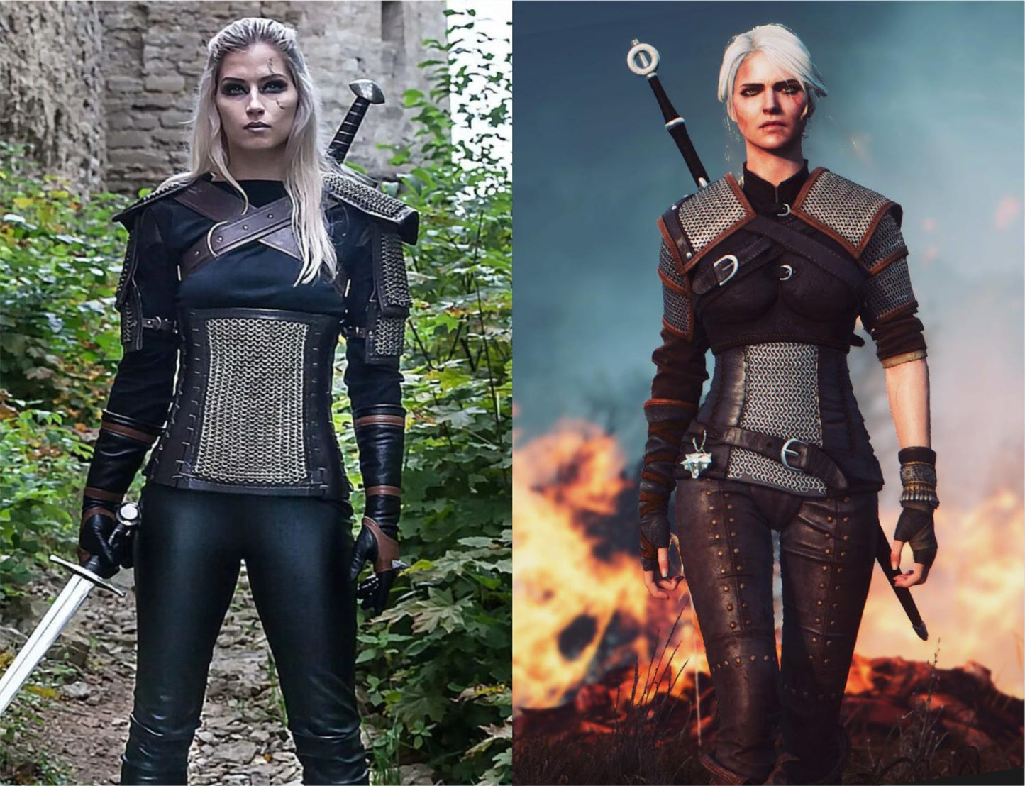 Kaer Mohen armor (Witcher women version) - SokolArmory