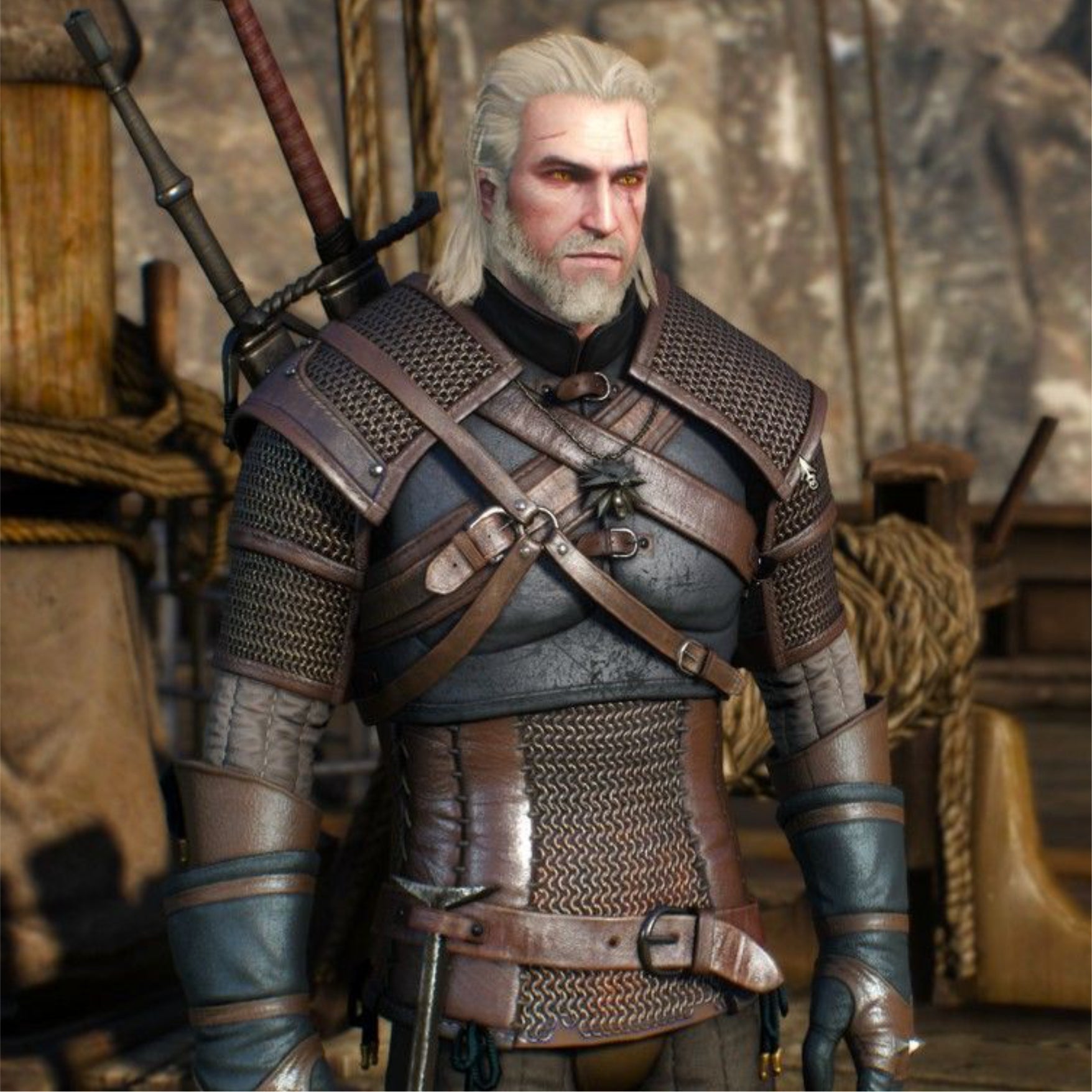 Custom order: Witcher Kaer Mohen custom set for Jason Childers. Part #2 - SokolArmory