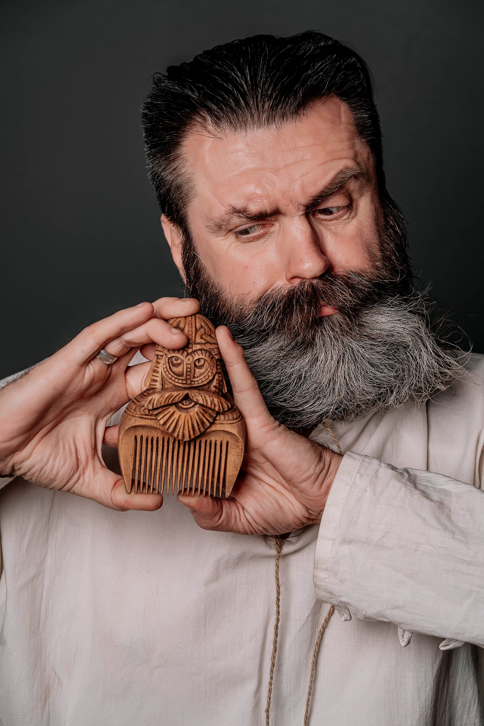 Viking Helmet Beard Comb - SokolArmory
