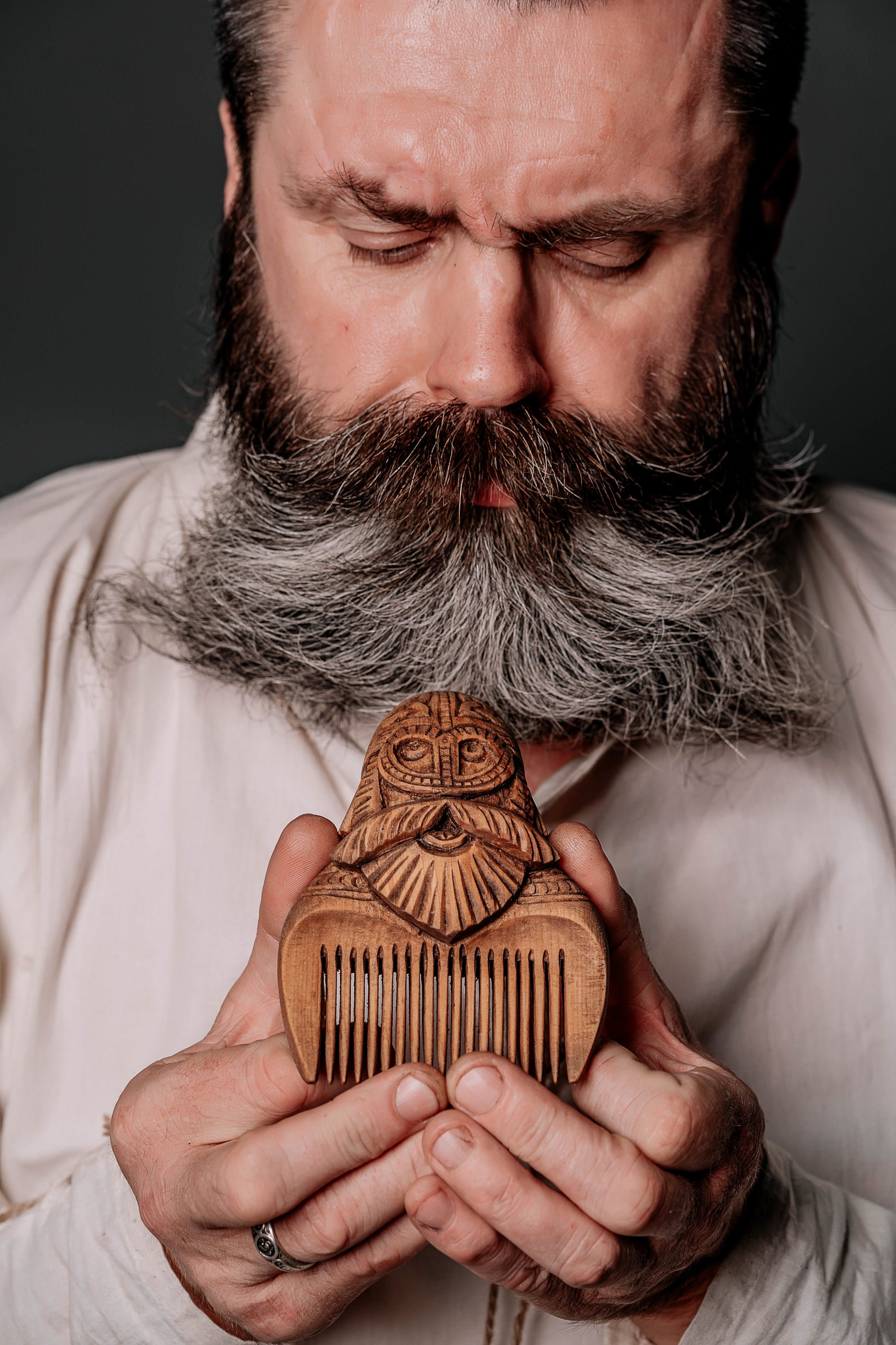 Viking Helmet Beard Comb - SokolArmory