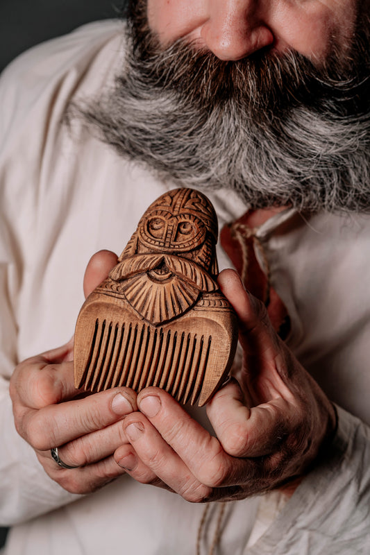 Viking Helmet Beard Comb - SokolArmory