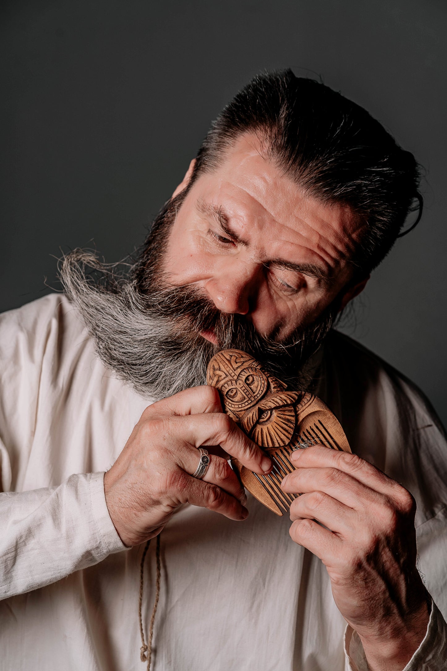Viking Helmet Beard Comb - SokolArmory