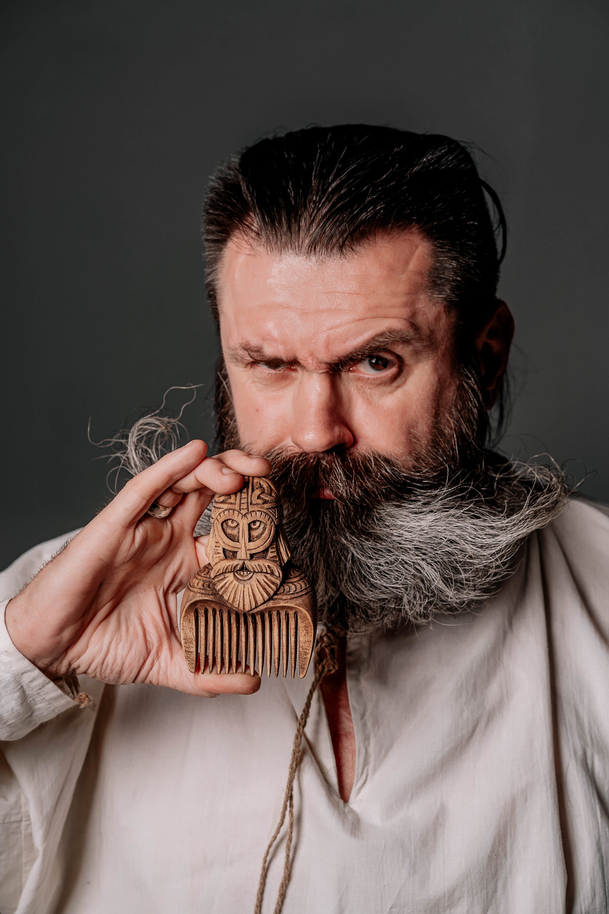 Viking Helmet Beard Comb - SokolArmory