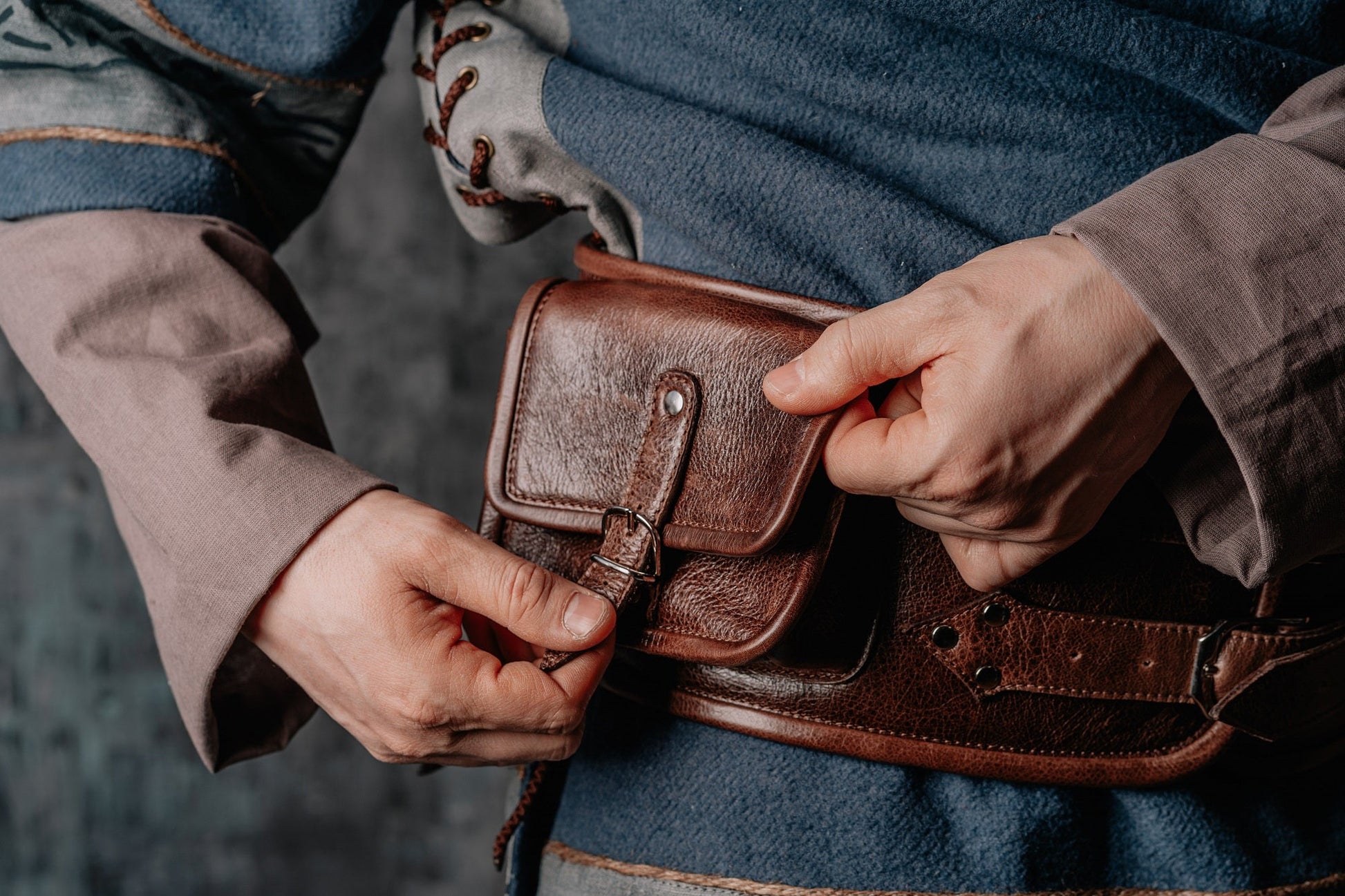 Medieval belt for LARP - SokolArmory