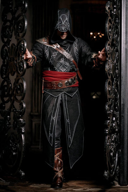 Stealthy Assassin Costume: Ideal for Cosplay and LARP Adventures - SokolArmory