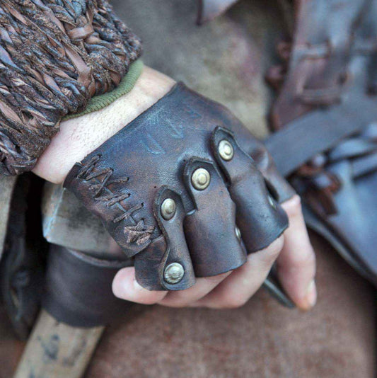 Floki battle leather glove - SokolArmory