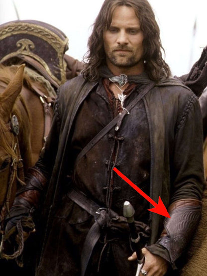 Aragorn's leather bracers (Lord of the Rings) - SokolArmory