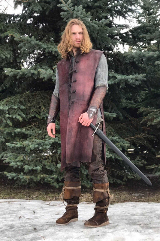 Aragorn leather vest (Lord of the Rings) - SokolArmory
