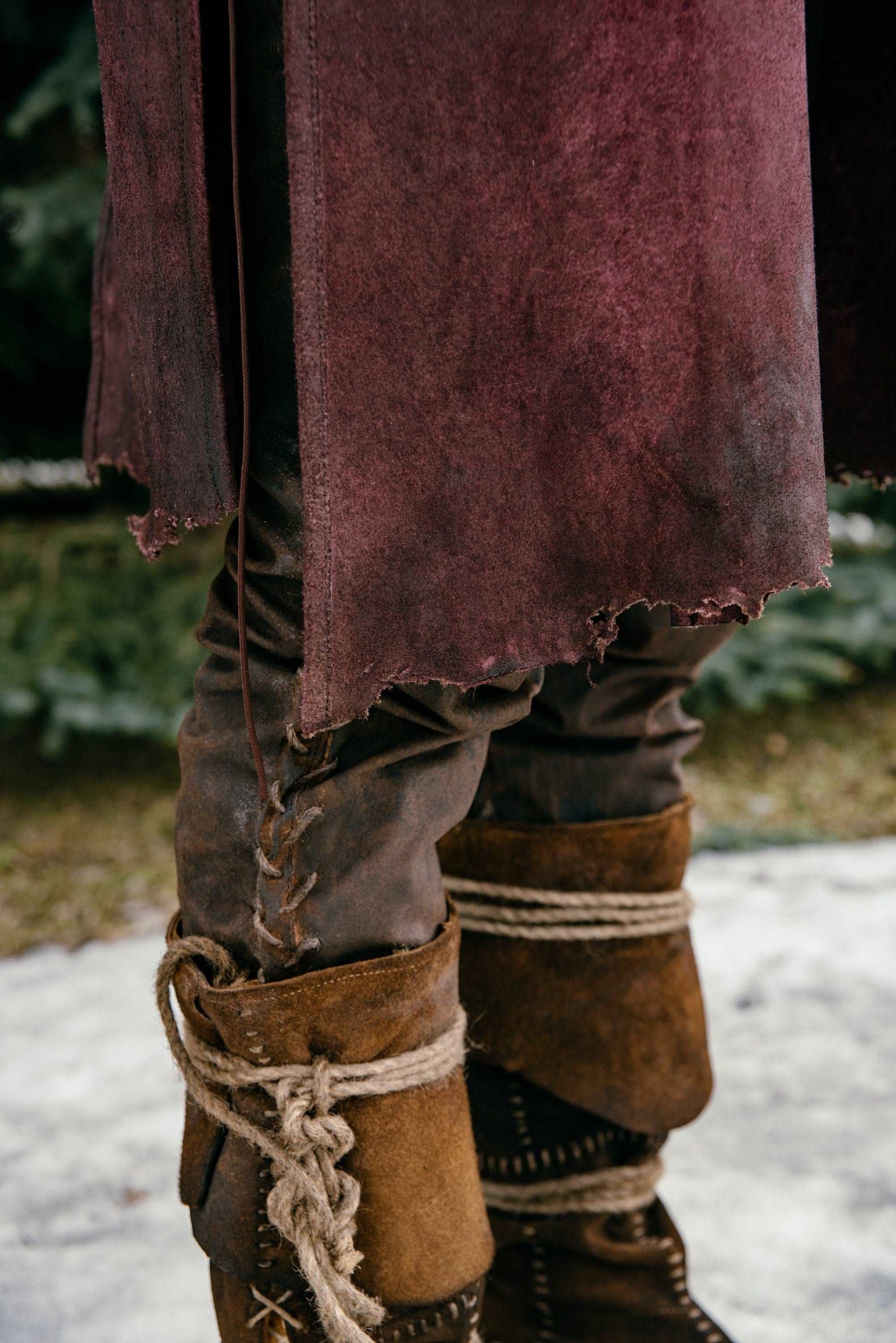 Aragorn leather vest (Lord of the Rings) - SokolArmory