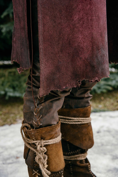 Aragorn leather vest (Lord of the Rings) - SokolArmory