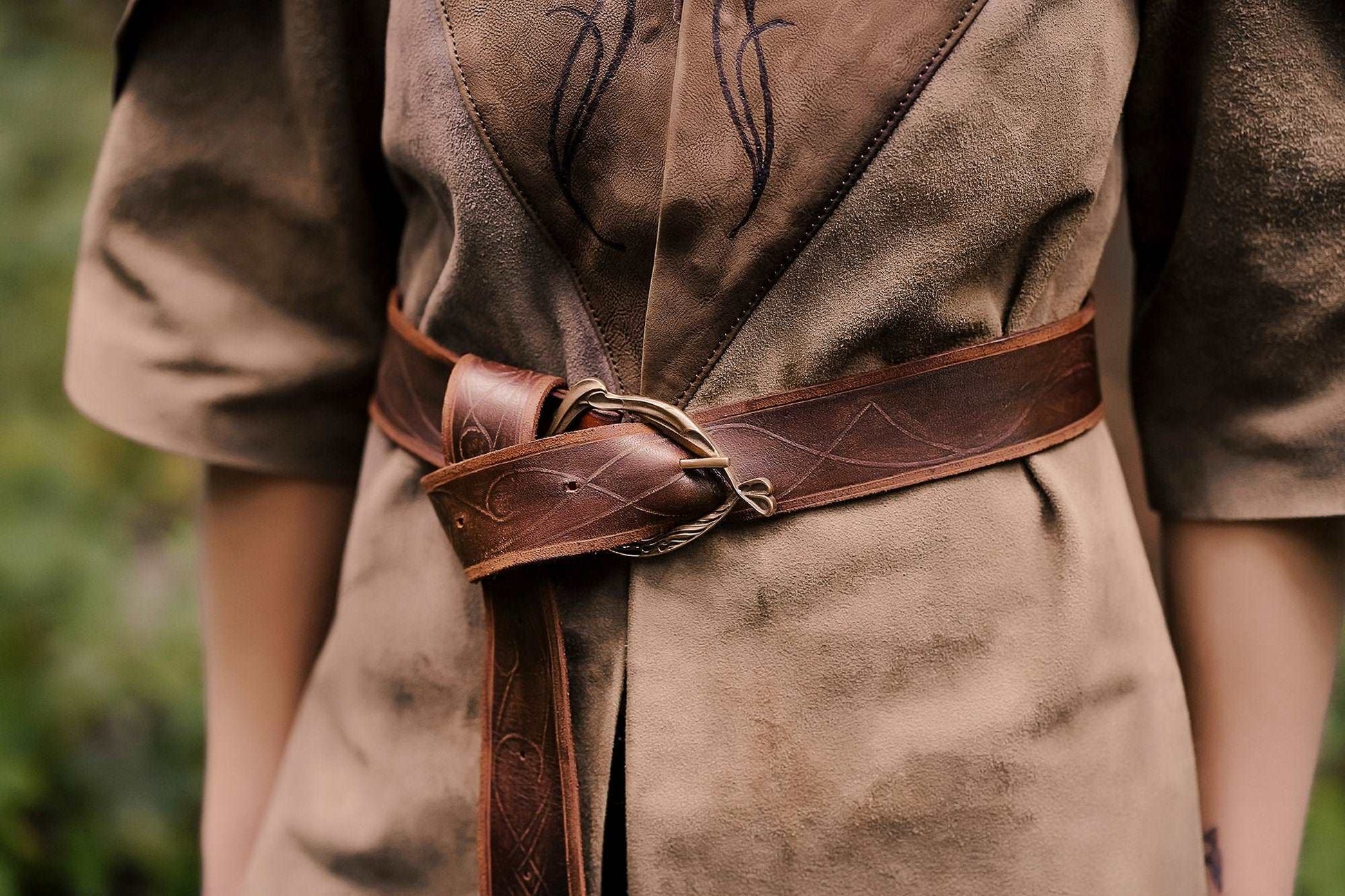 Elvish leaf belt - SokolArmory