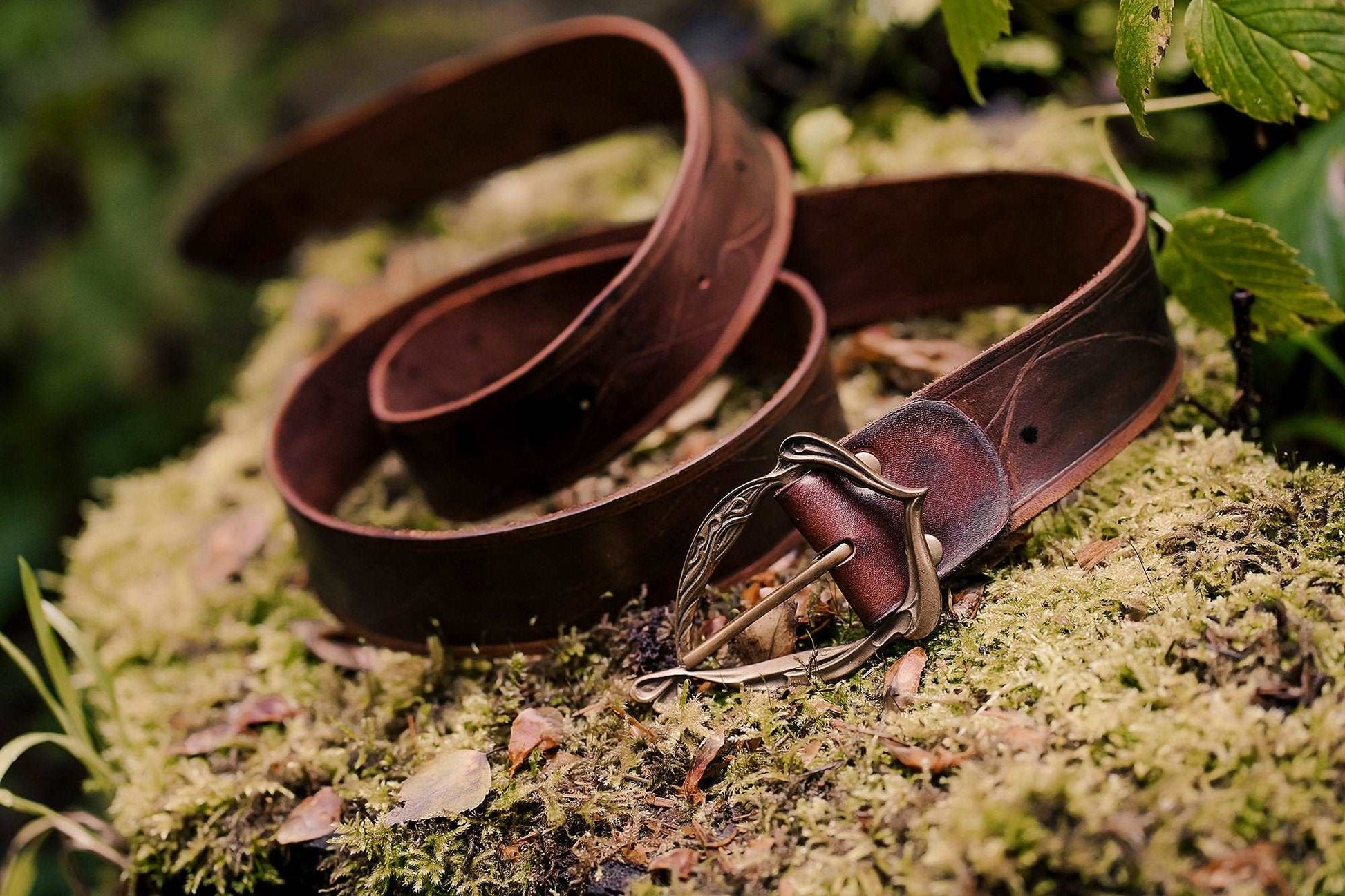 Elvish leaf belt - SokolArmory