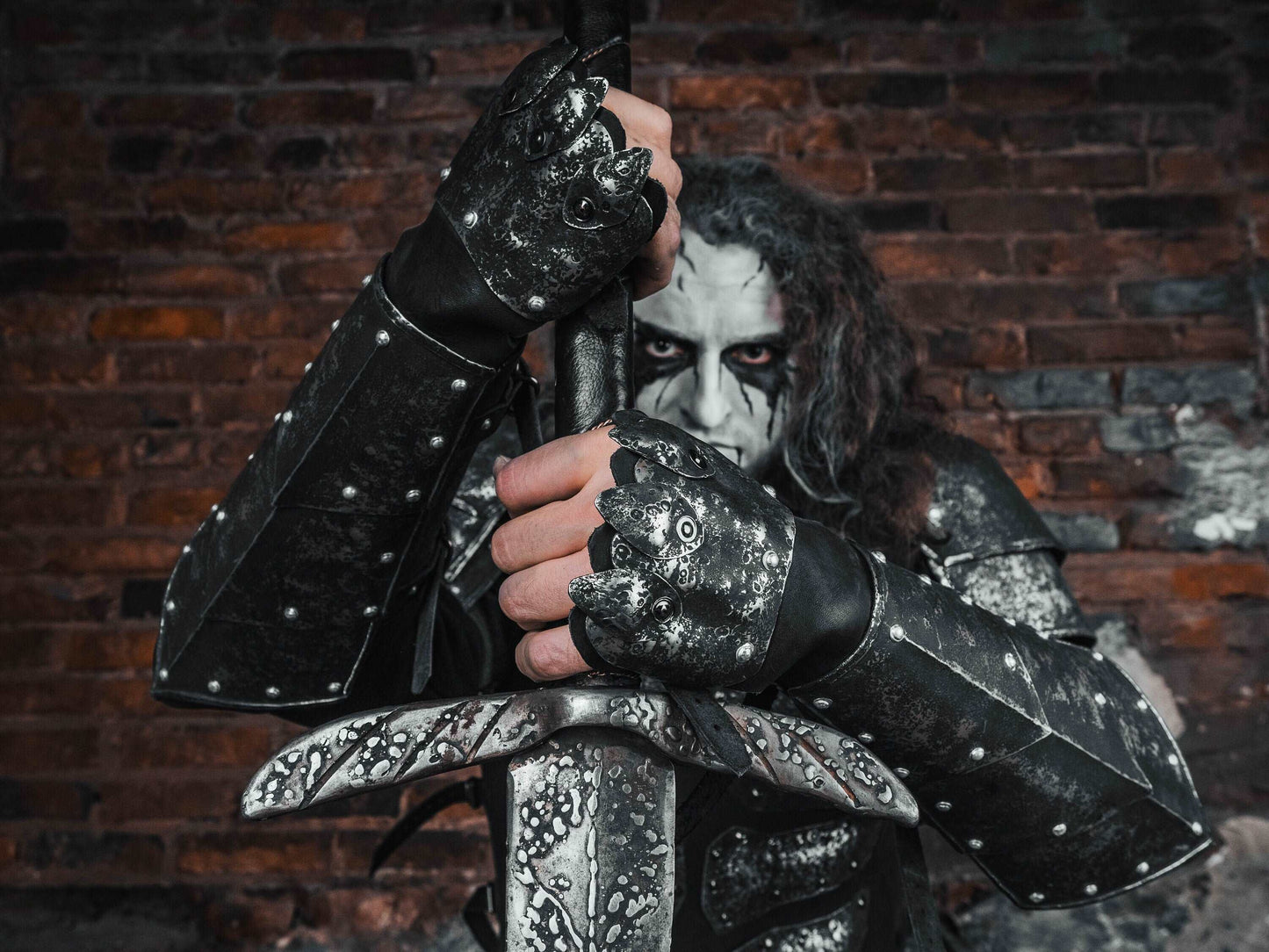 Black steel armor set - SokolArmory