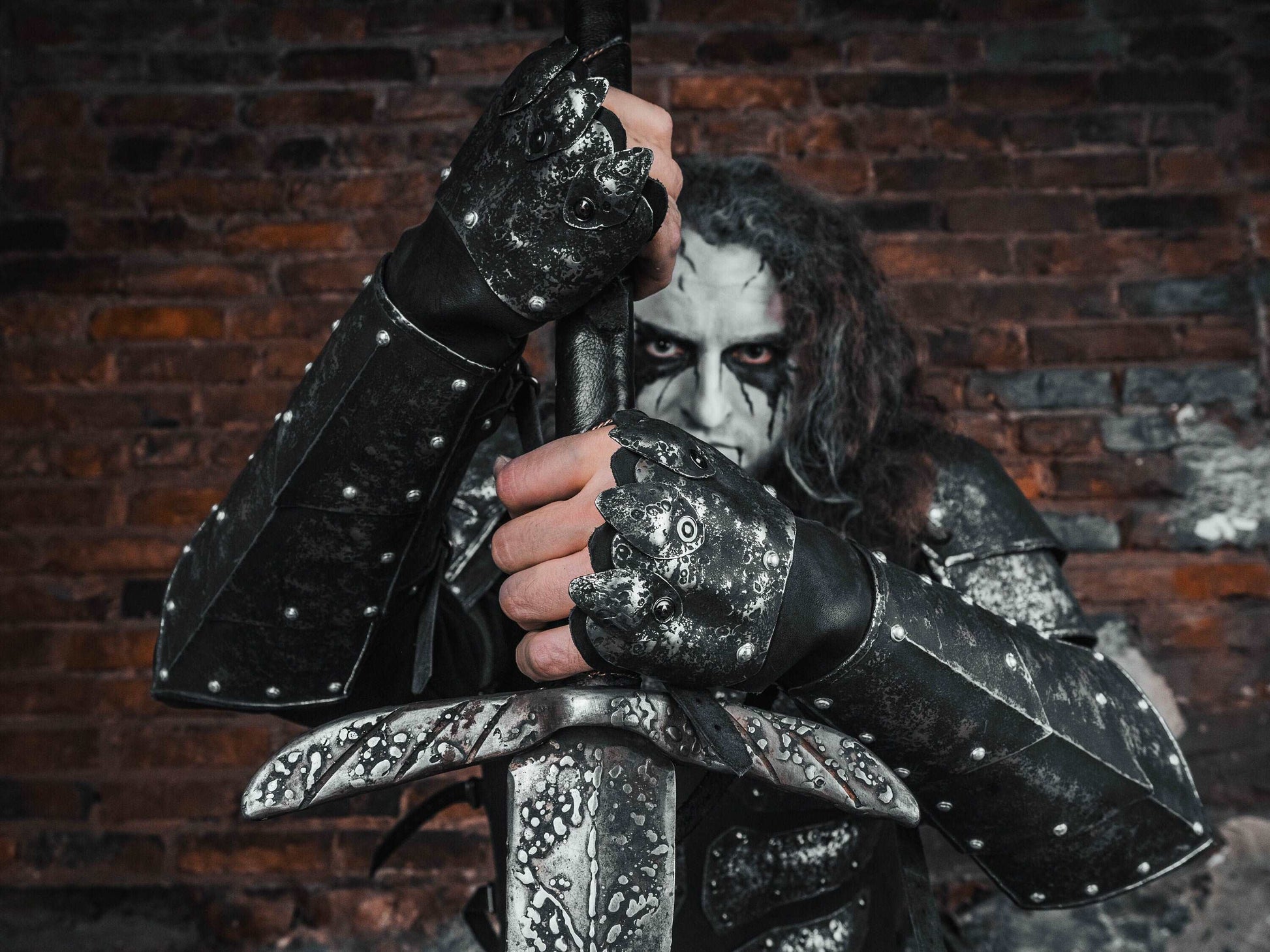 Black steel armor set - SokolArmory