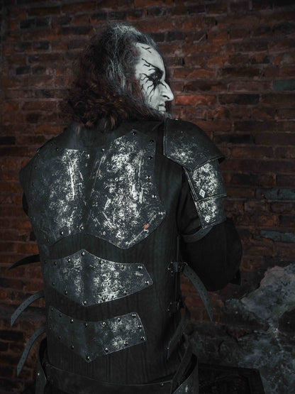 Black steel armor set - SokolArmory