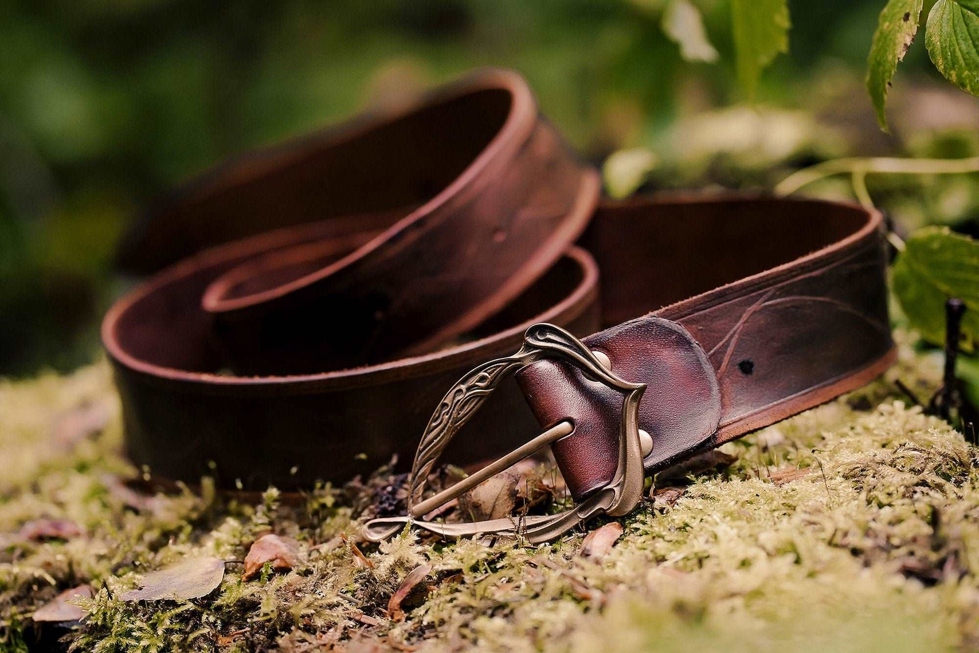 Elvish leaf belt - SokolArmory