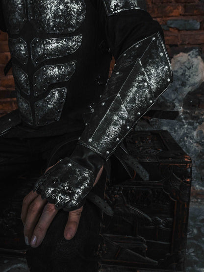 Black steel armor set - SokolArmory