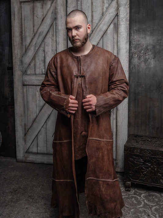 Aragorn strider brown duster (Lord of the Rings) - SokolArmory