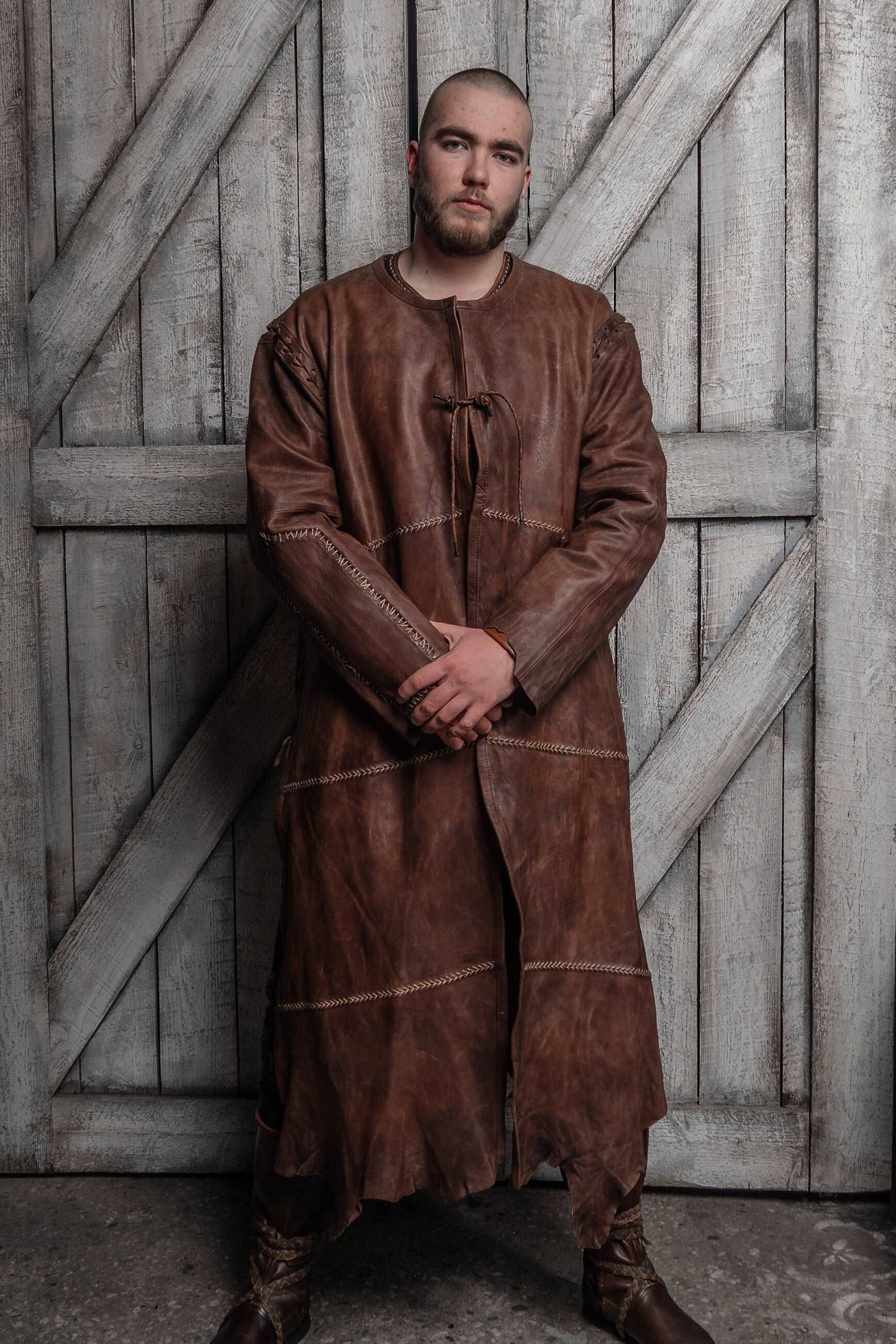 Aragorn strider brown duster (Lord of the Rings) - SokolArmory