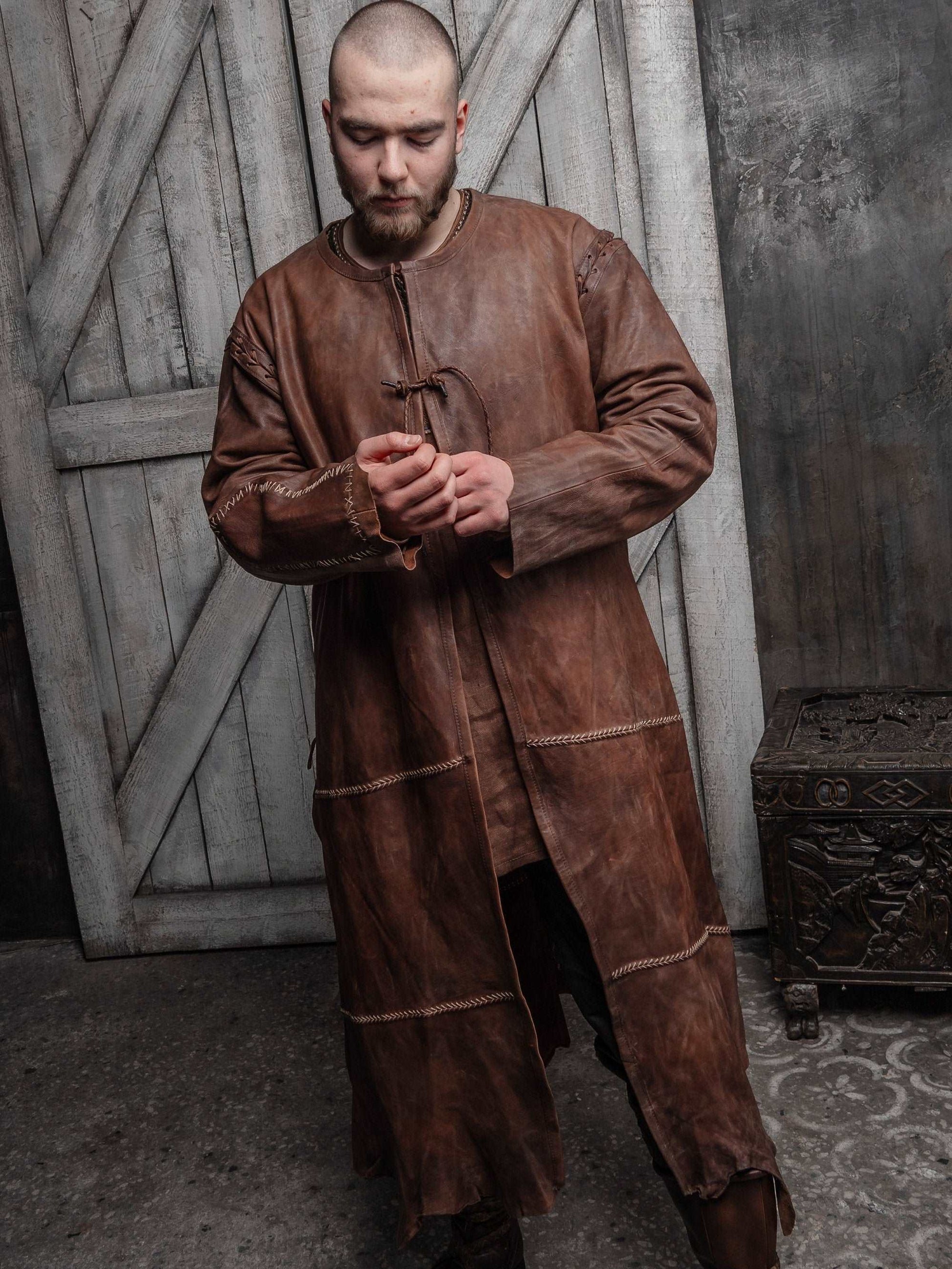 Aragorn strider brown duster (Lord of the Rings) - SokolArmory