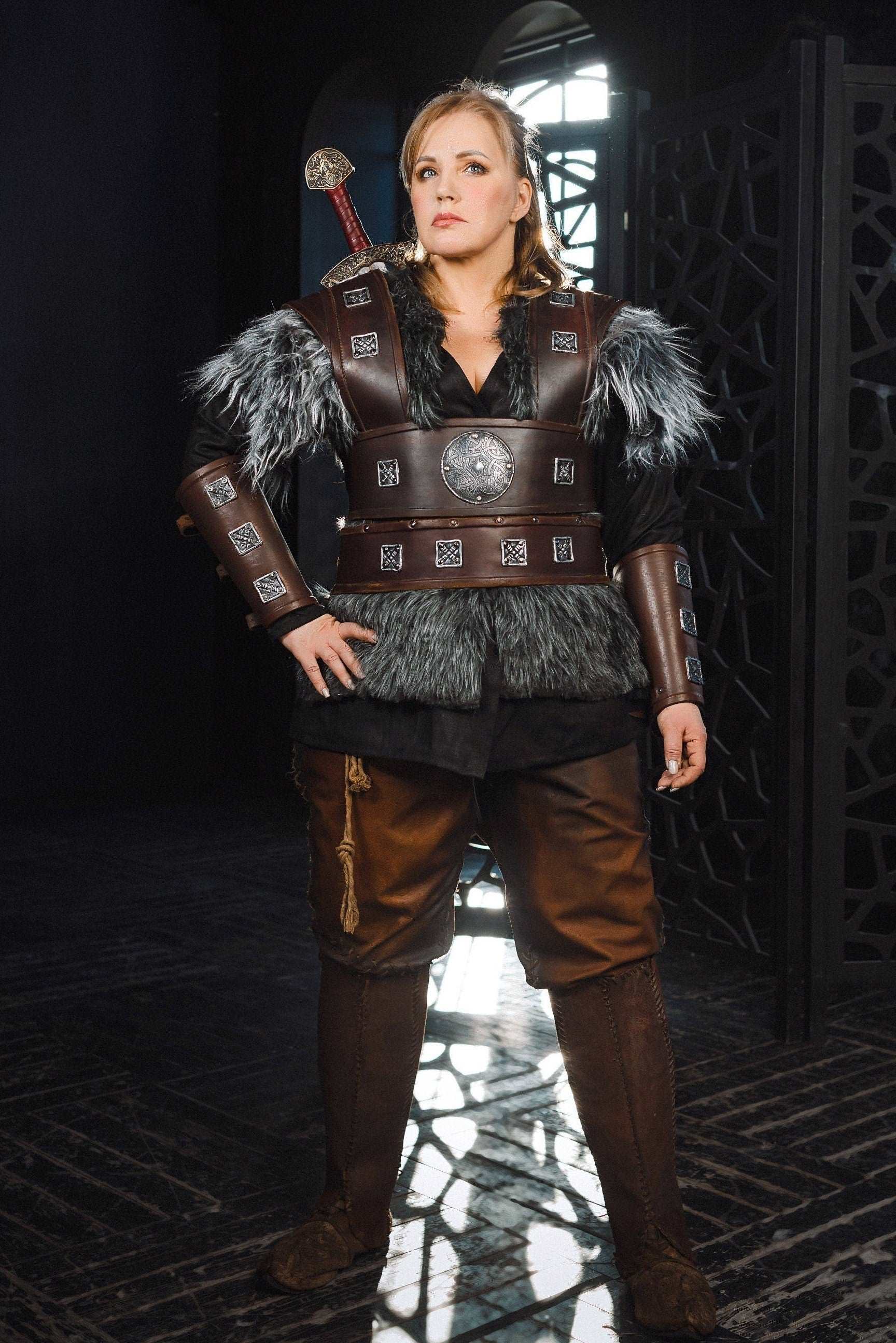 Female Uhtred costume (The Last Kingdom) - SokolArmory