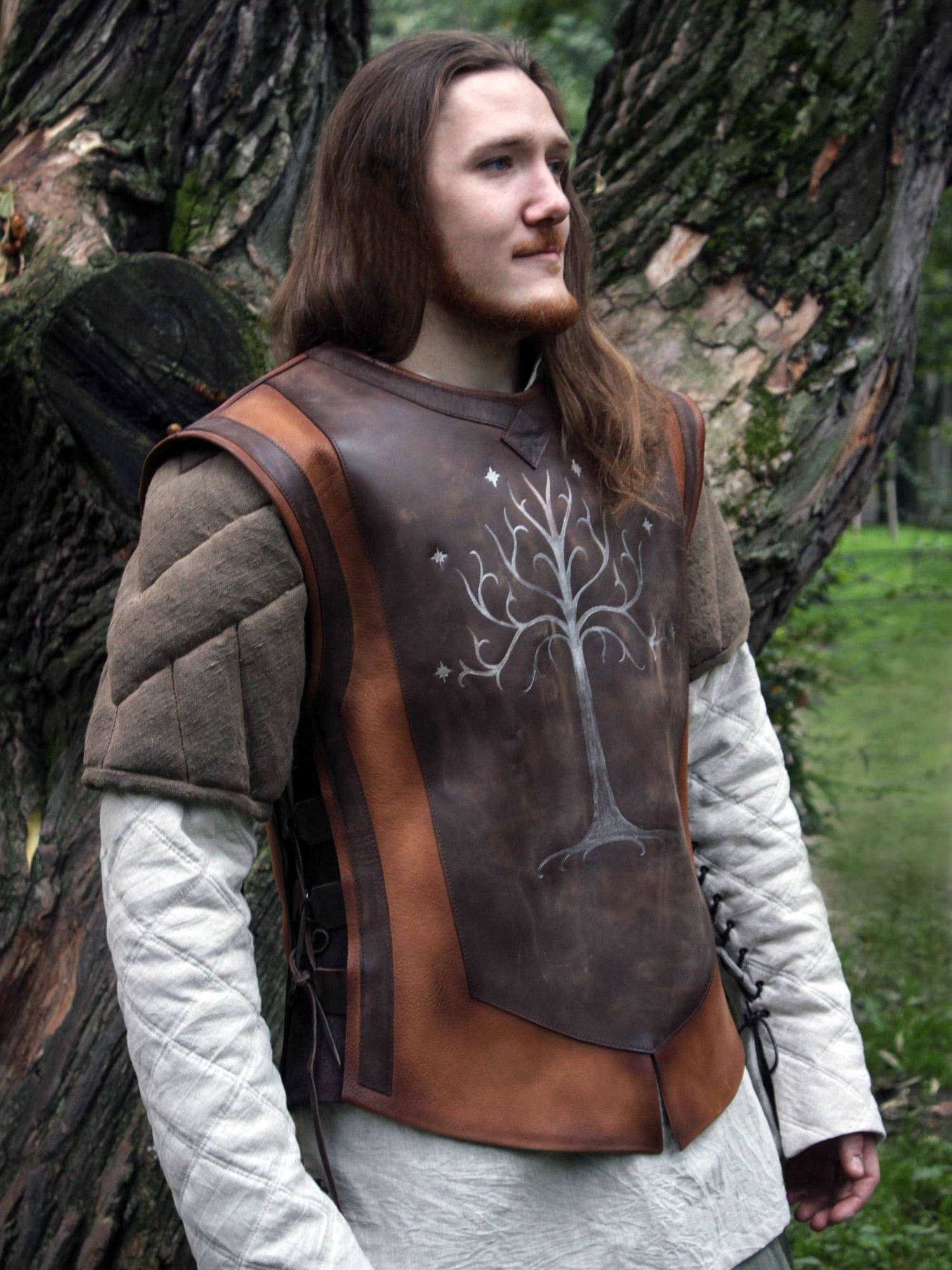 Faramir body armor with shoulders (Lord of the Ring) - SokolArmory