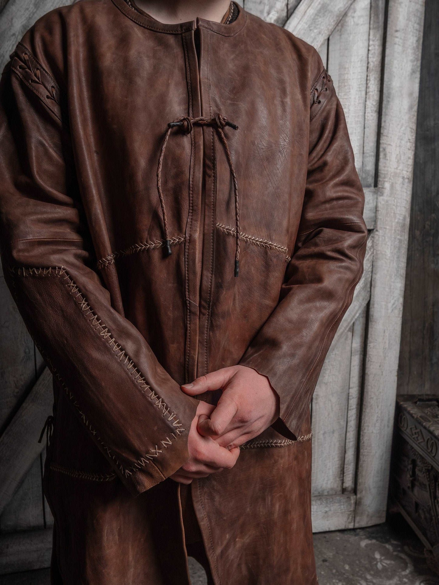 Aragorn strider brown duster (Lord of the Rings) - SokolArmory