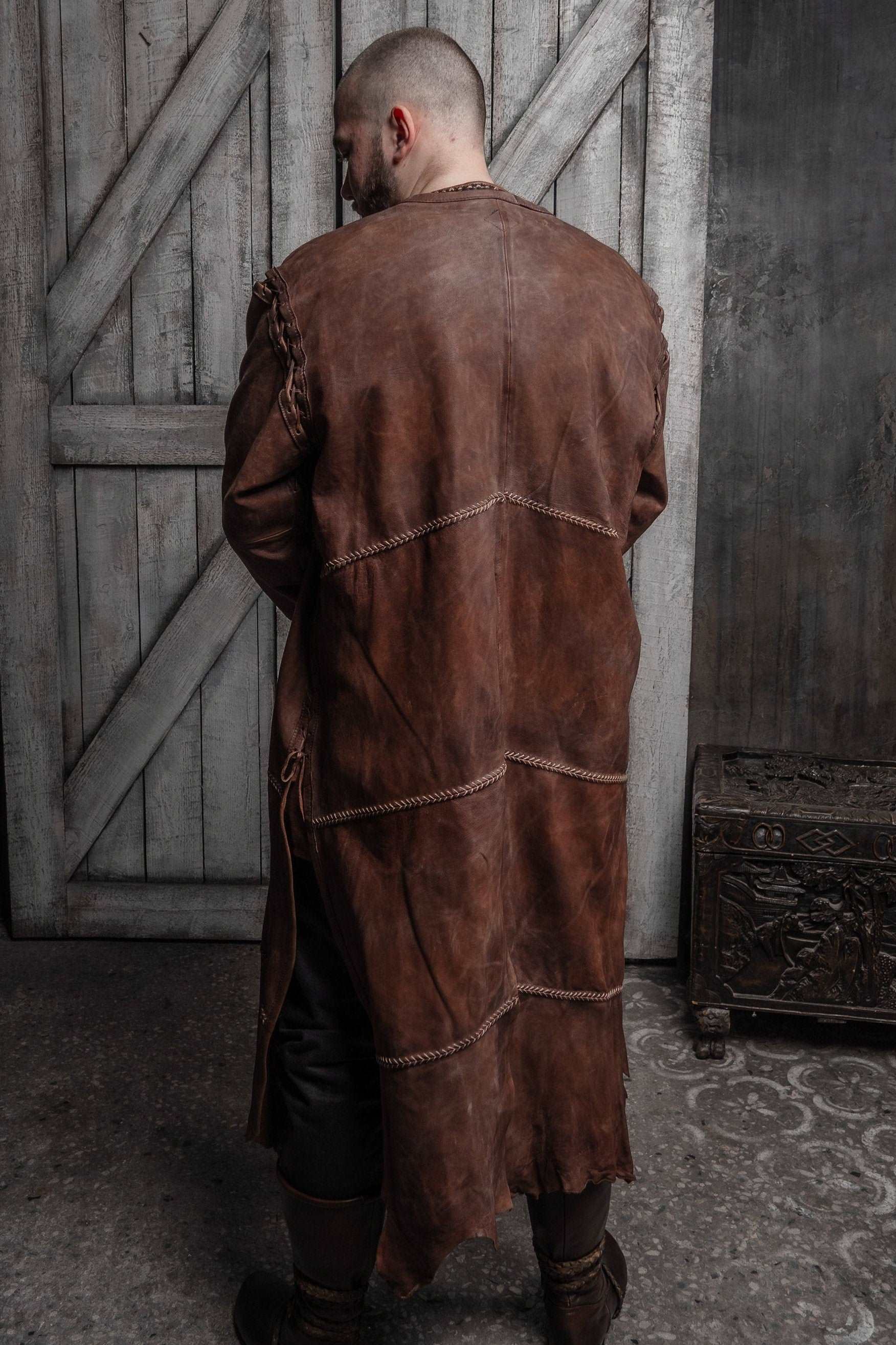 Aragorn strider brown duster (Lord of the Rings) - SokolArmory