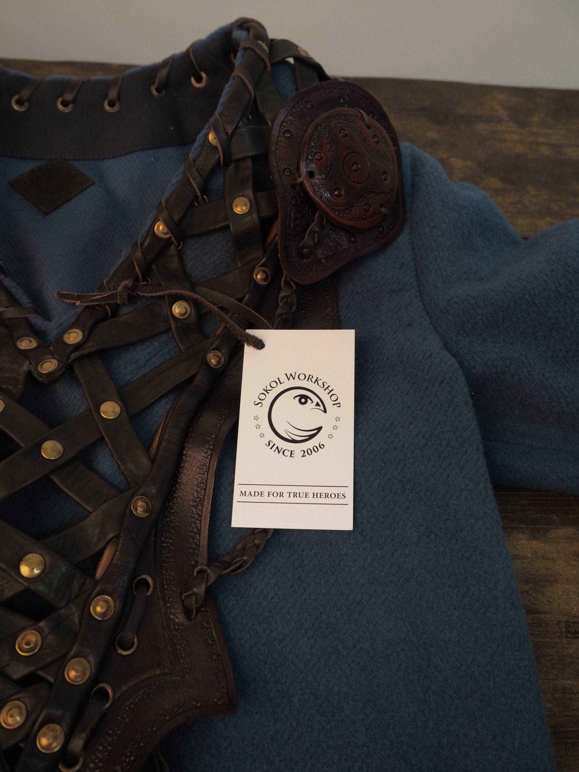 Halfdan wool tunic (Vikings) - SokolArmory