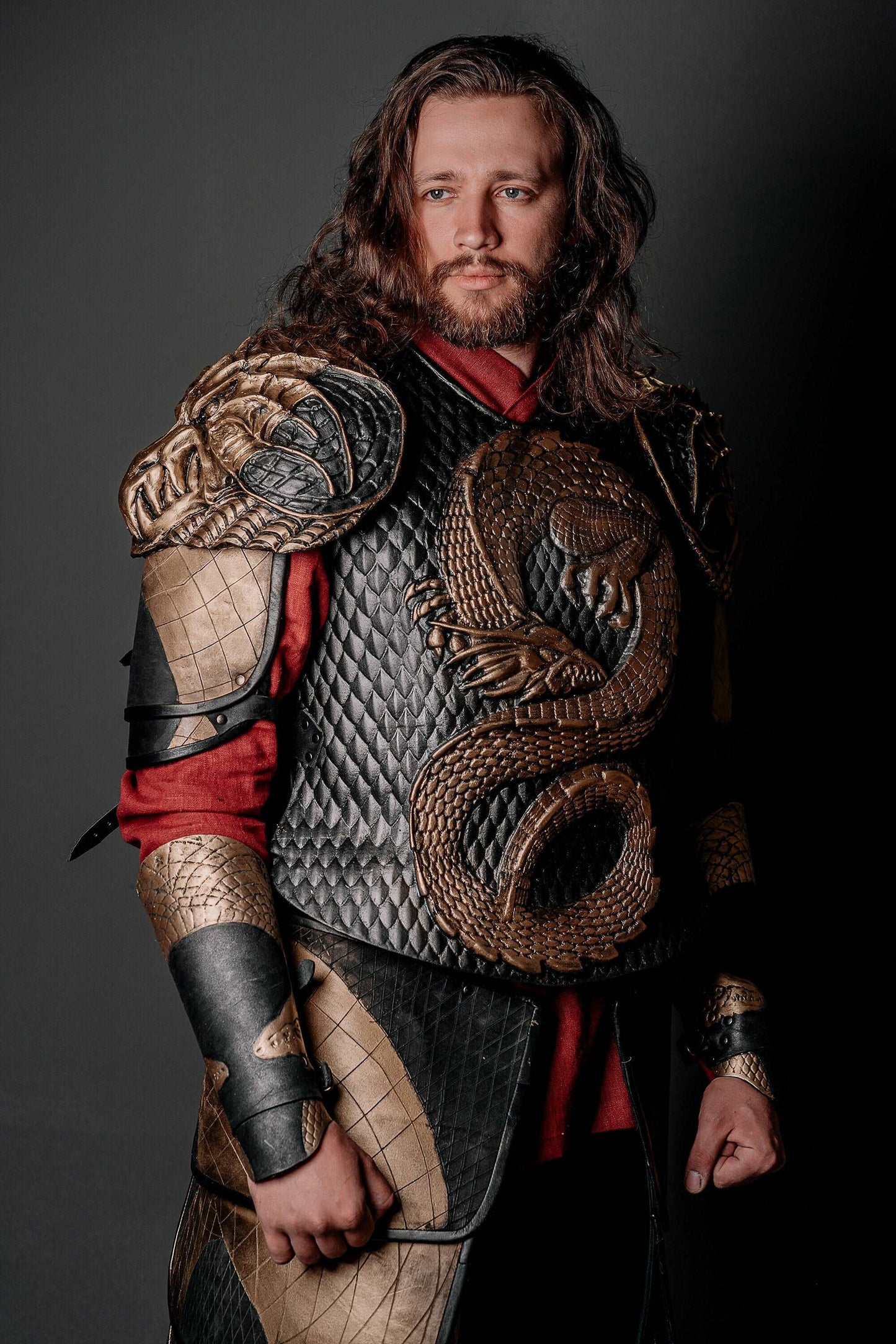Dracula untold costume (golden edition) - SokolArmory
