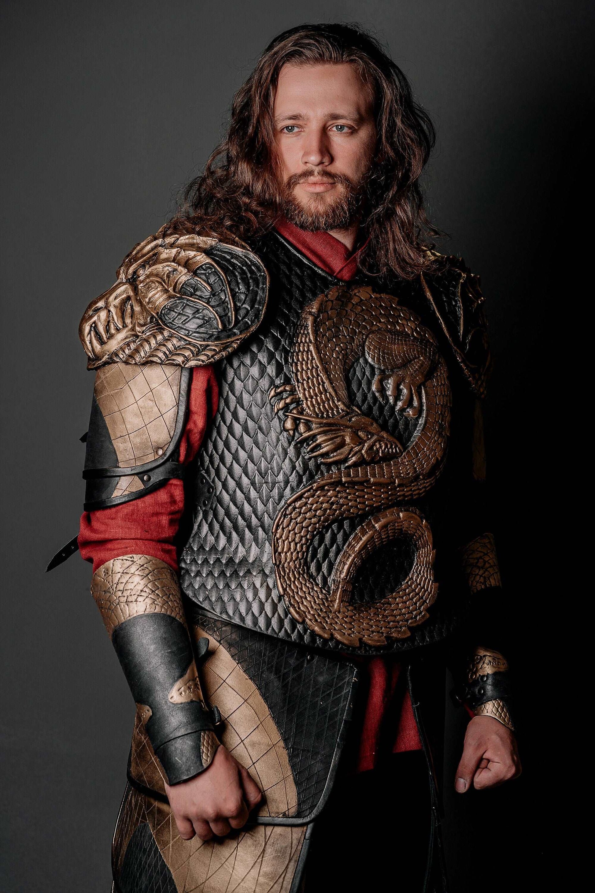 Dracula untold costume (golden edition) - SokolArmory