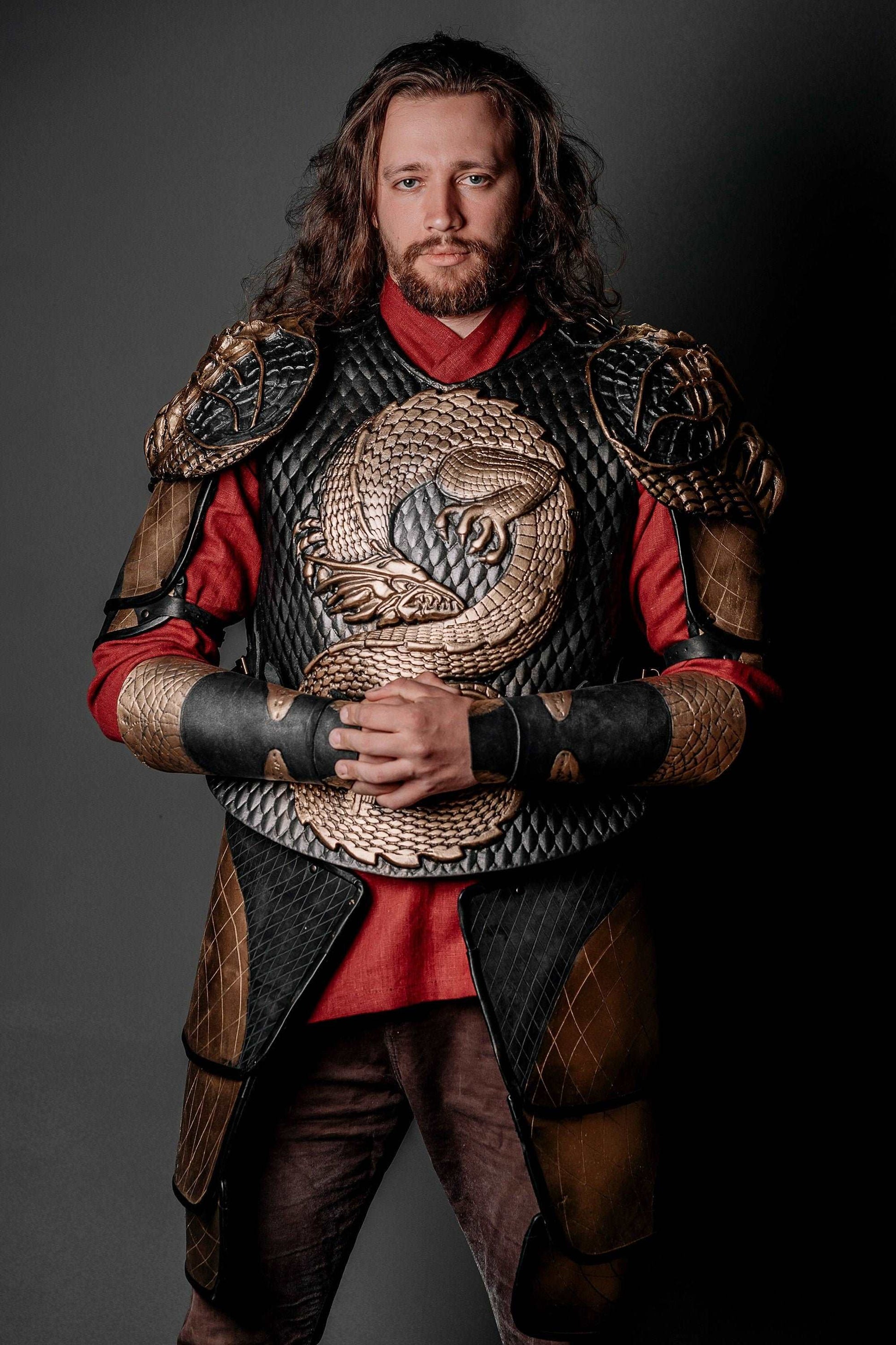 Dracula untold costume (golden edition) - SokolArmory