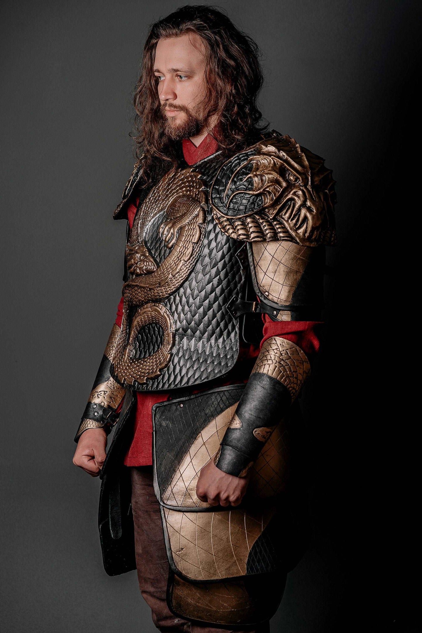 Dracula untold costume (golden edition) - SokolArmory