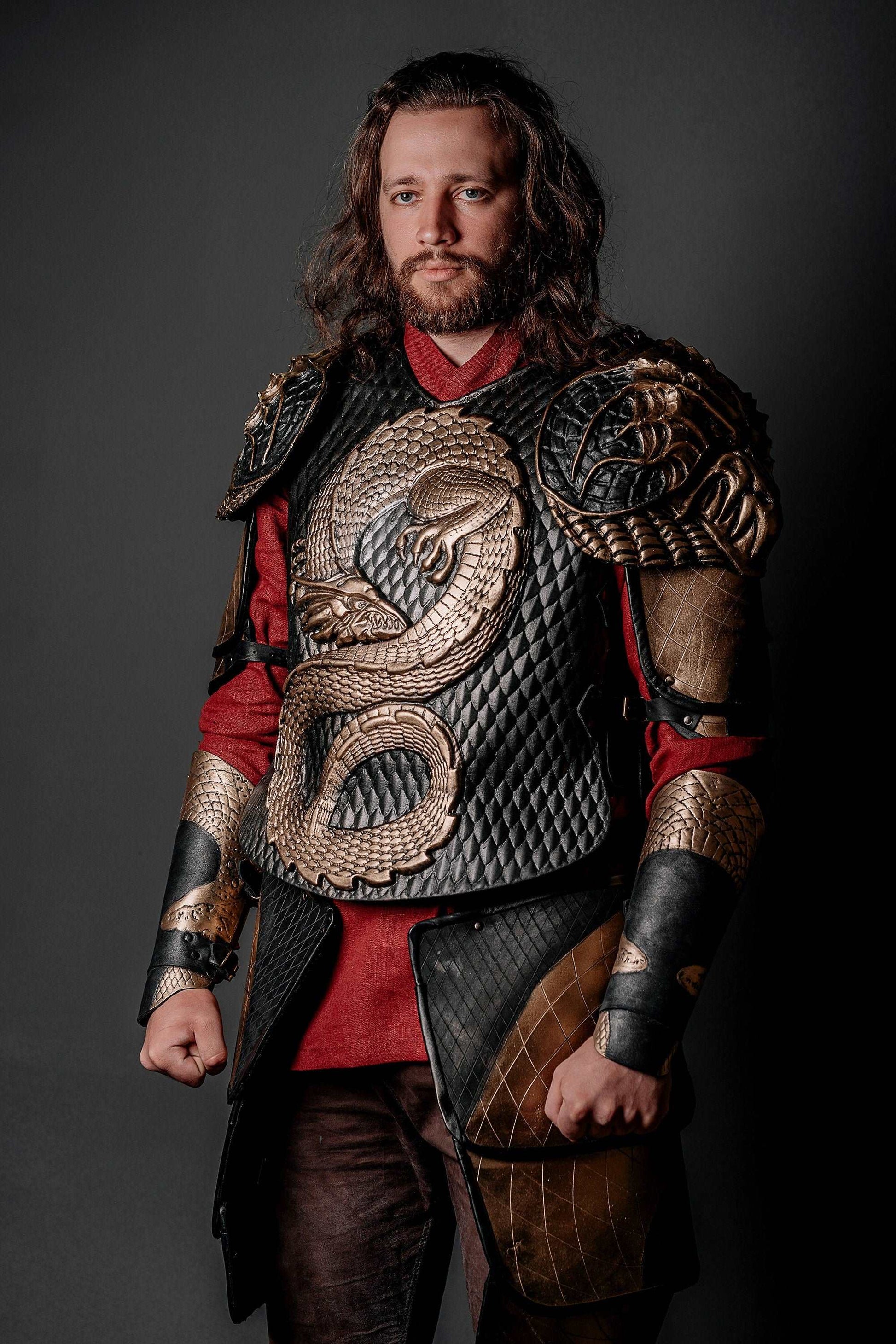 Dracula untold costume (golden edition) - SokolArmory