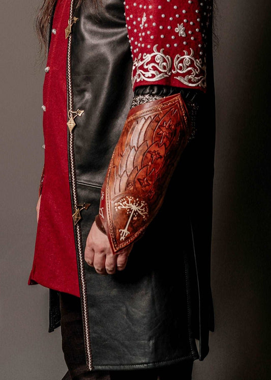 Boromir leather bracers (Lord of the Rings) - SokolArmory