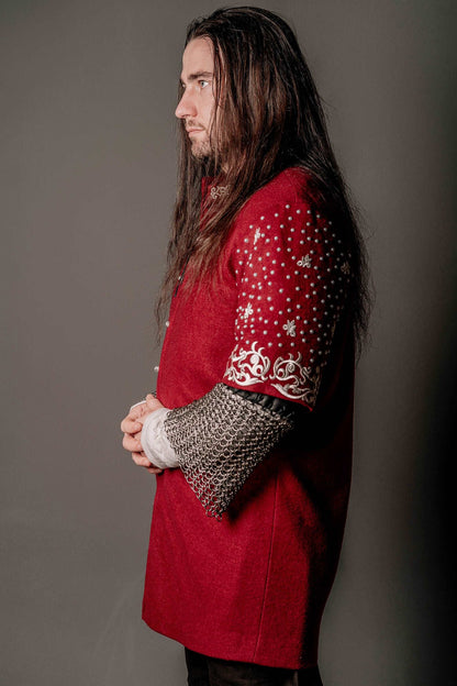 Boromir red wool tunic (Lord of the Rings) - SokolArmory
